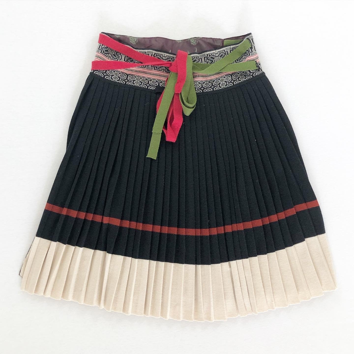 Jean Paul Gaultier Pleated Knit Wrap-Skirt FW1994