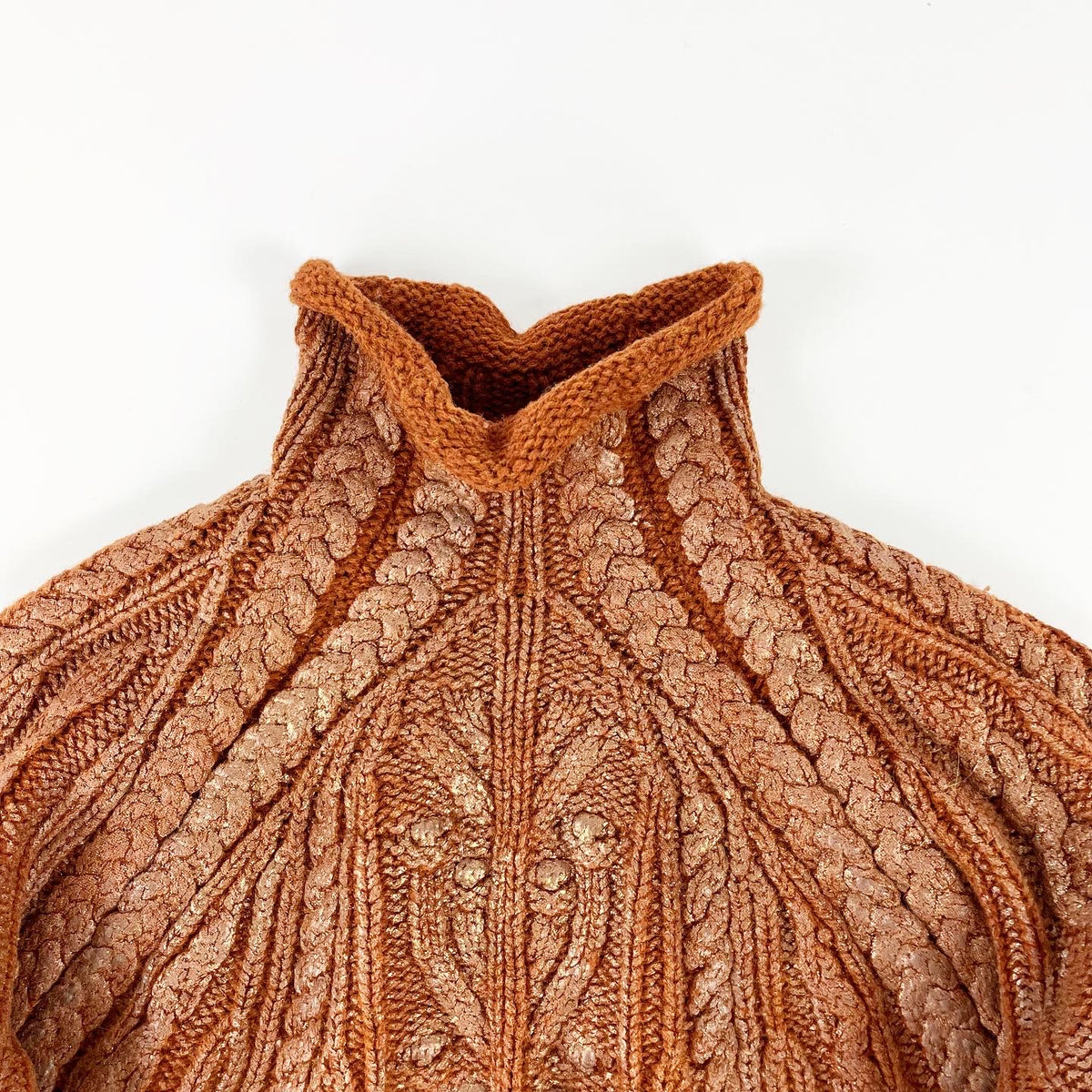 Jean Paul Gaultier Waxed Cable Knit FW1999