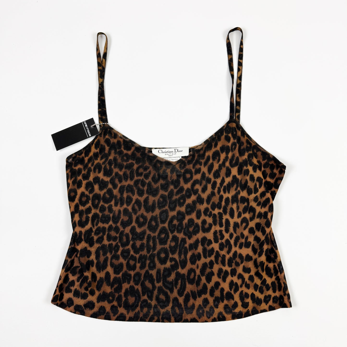 Dior Leopard Camisole Top FW2000