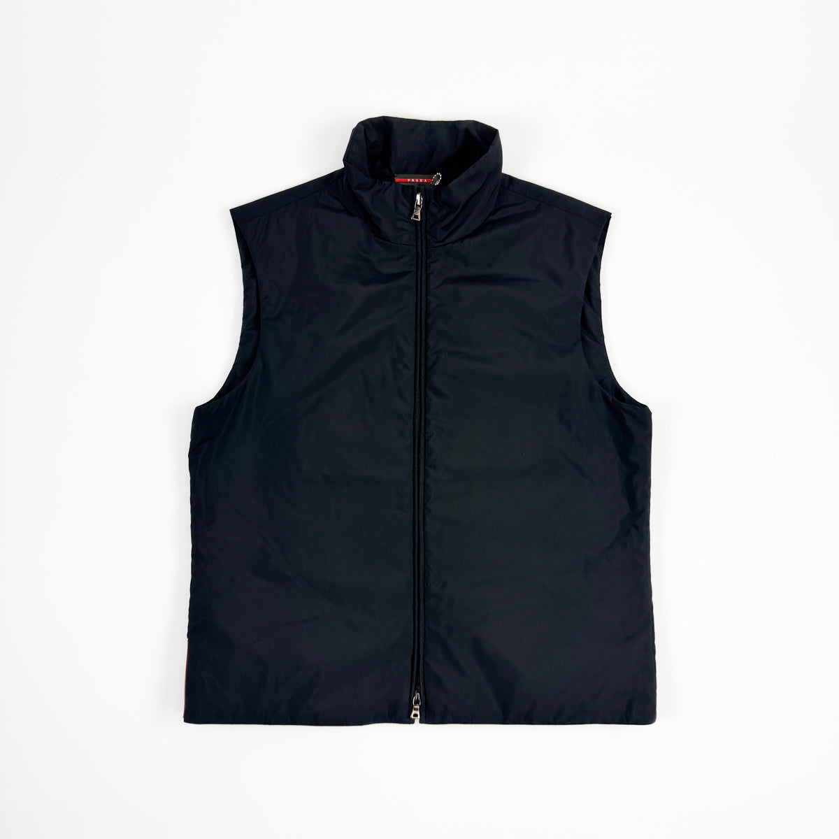 Prada Men's Linea Rossa Padded Nylon Vest 1990s