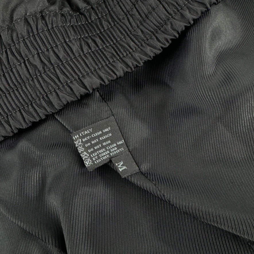 Prada Nylon & Leather Military-Inspired Parka FW1994