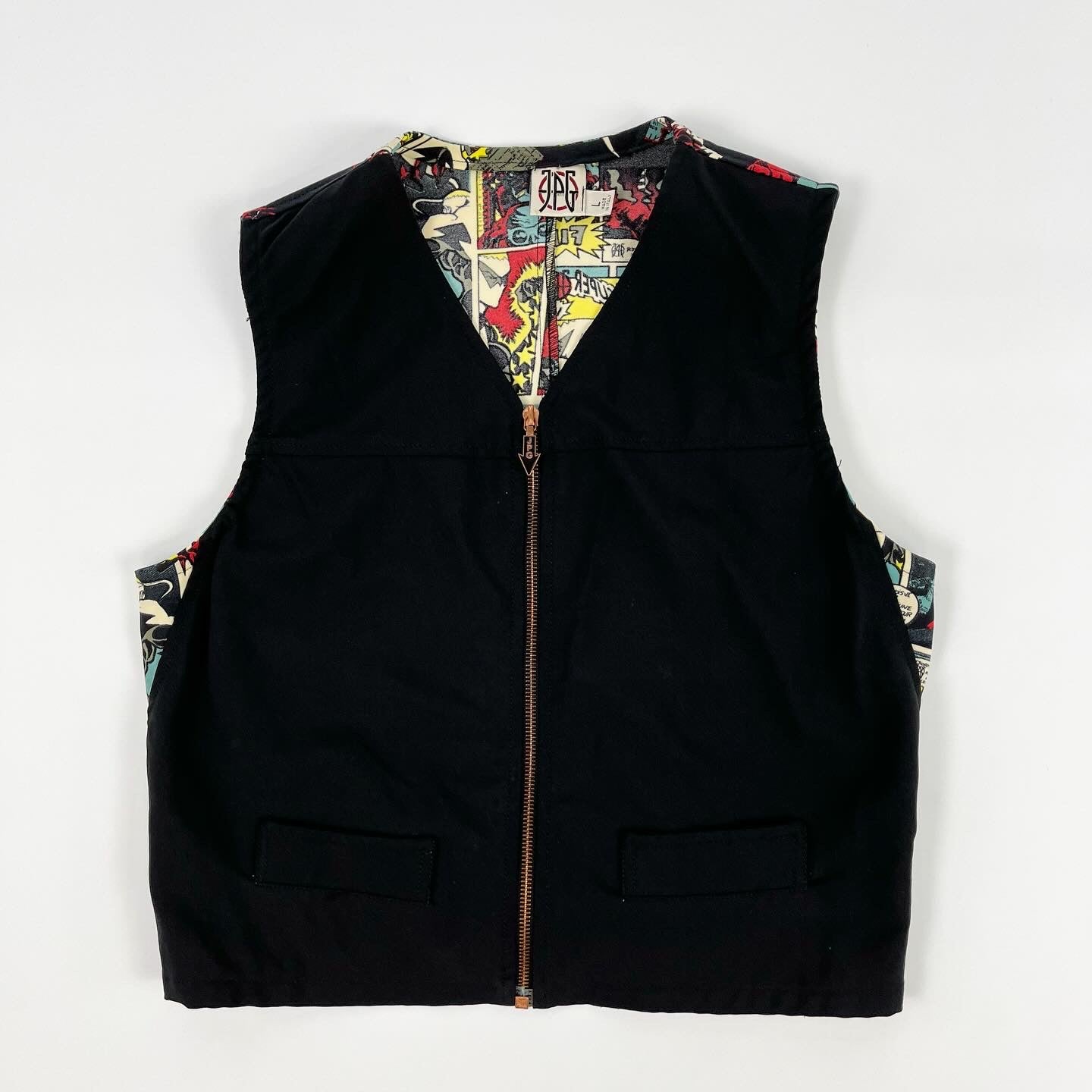 Jean Paul Gaultier Super-JPG Comic Vest FW1995