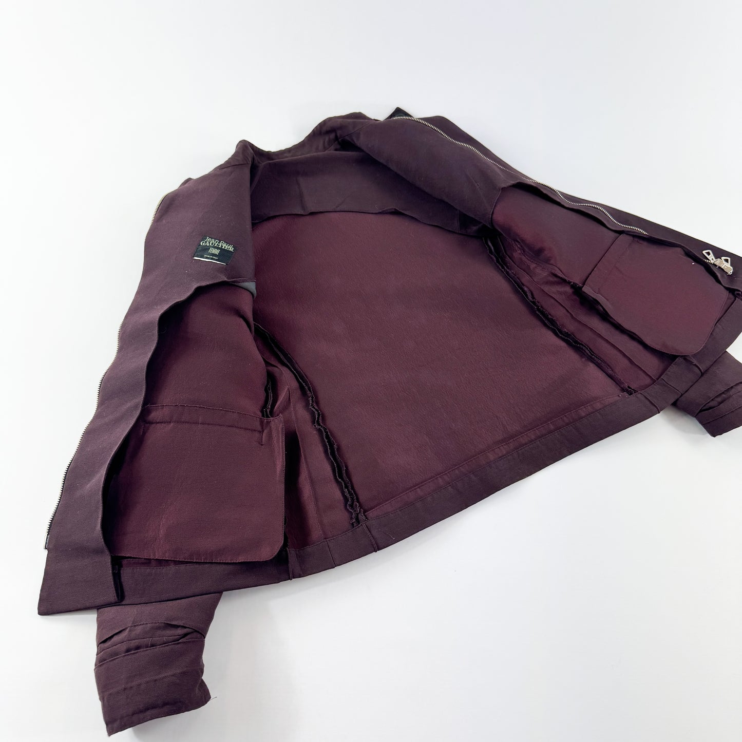 Jean Paul Gaultier Futuristic Zip-Up Jacket FW1999