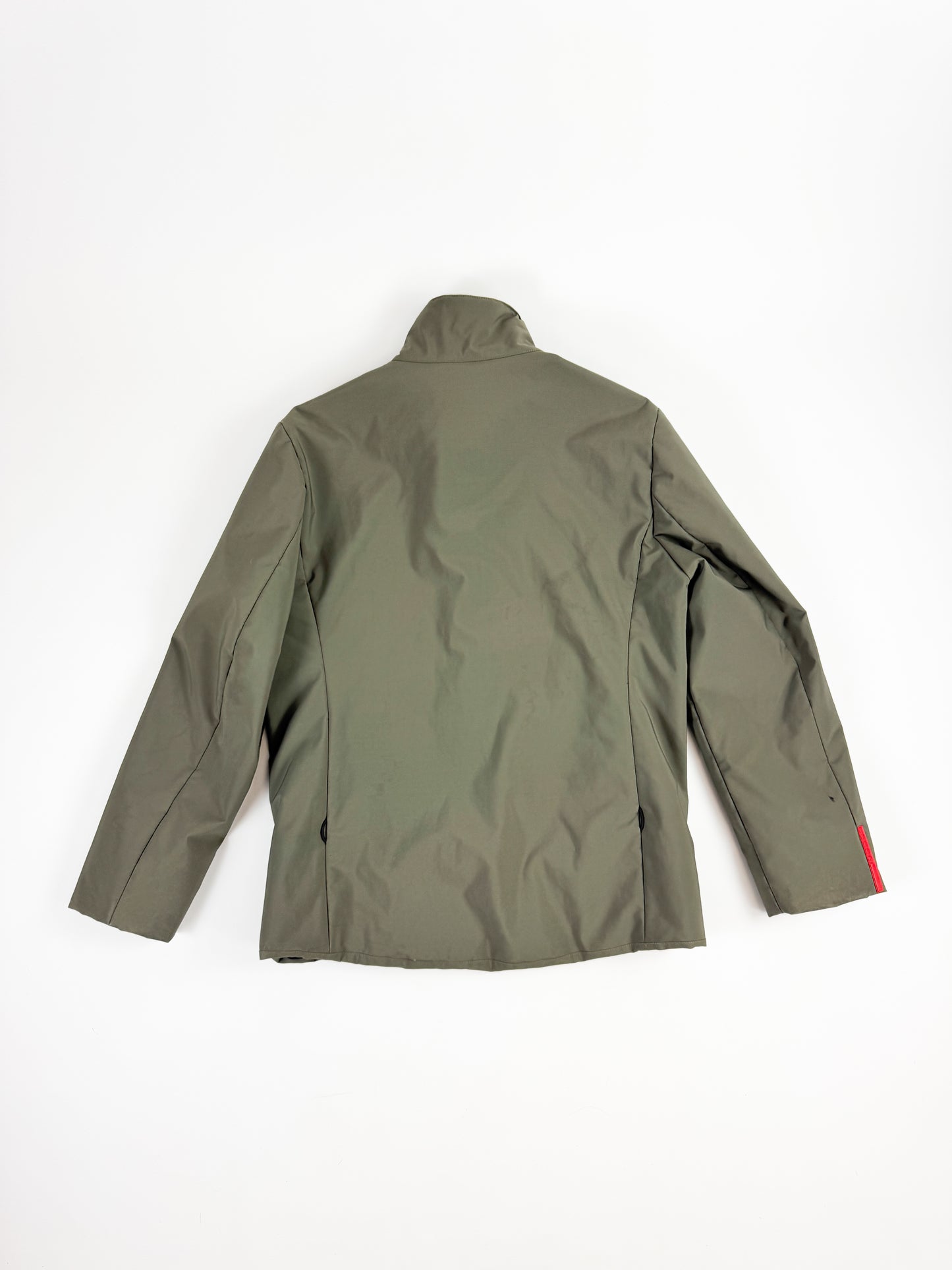Prada Khaki Ski Puffer Jacket 1990s