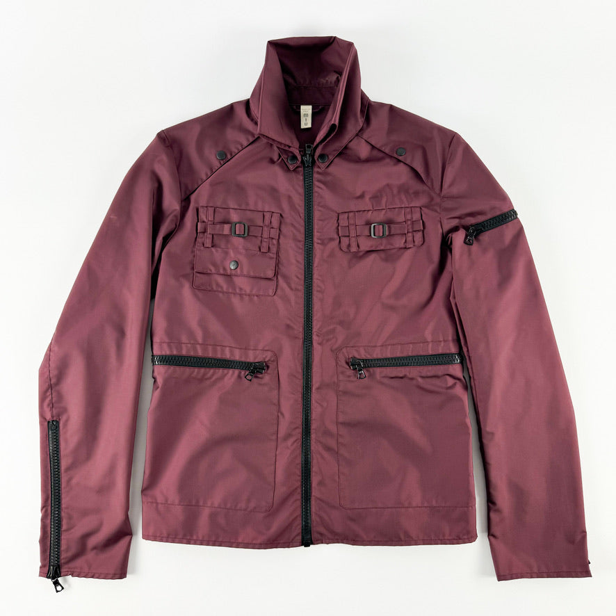Miu Miu Technical Nylon Jacket SS2000