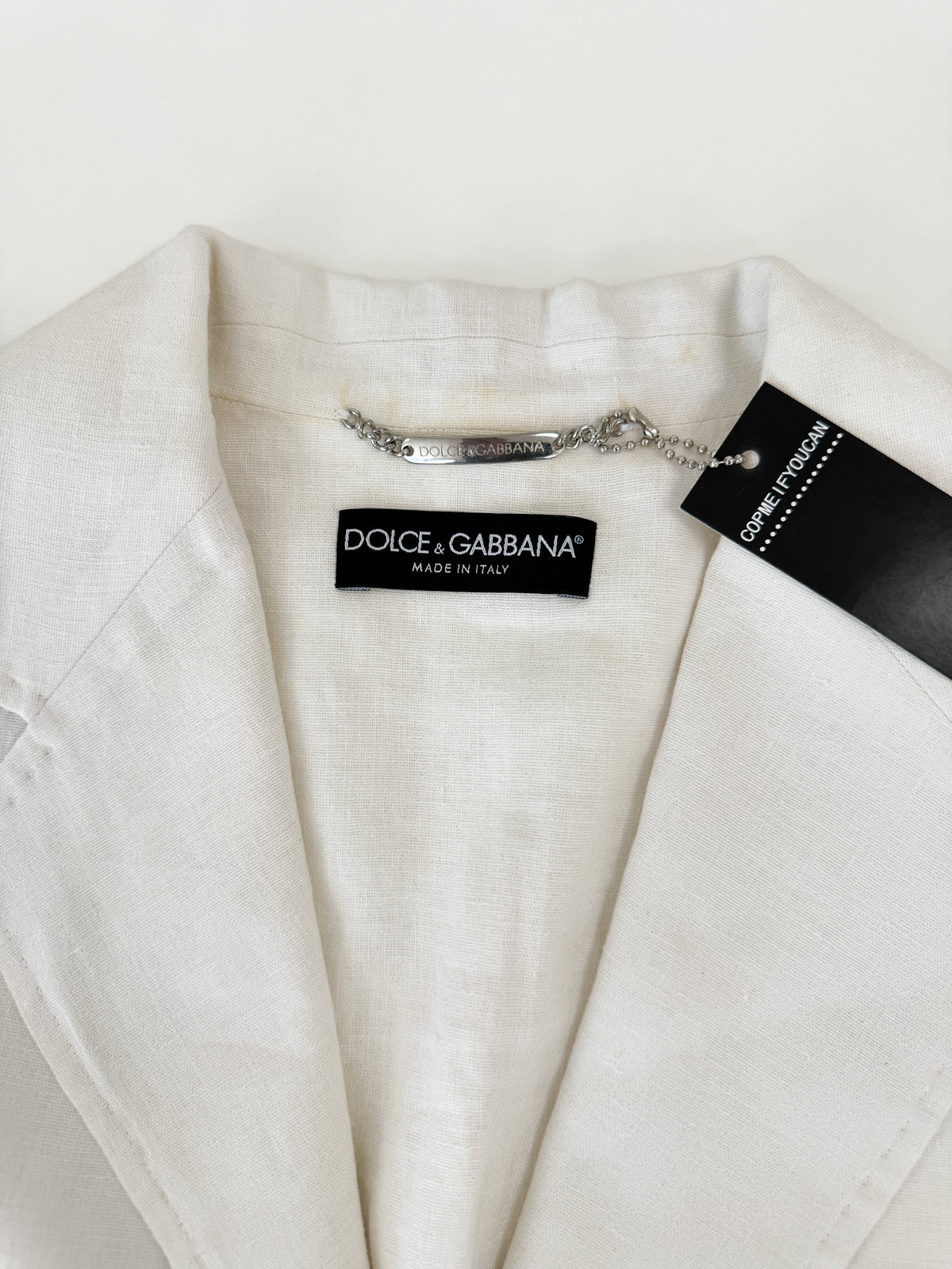 Dolce & Gabbana School Girl Logo Blazer 1990s