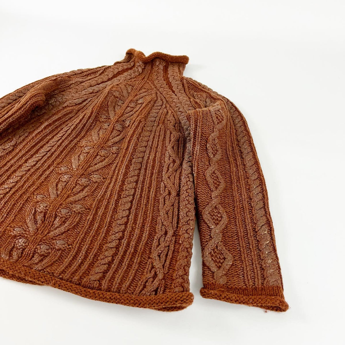 Jean Paul Gaultier Waxed Cable Knit FW1999