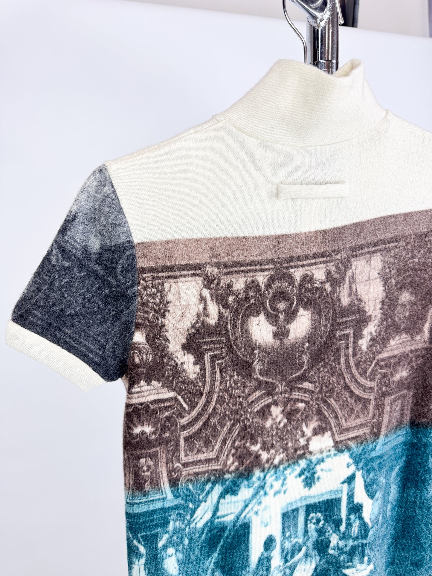 Jean Paul Gaultier Courtyard Wool Mini Dress FW1999