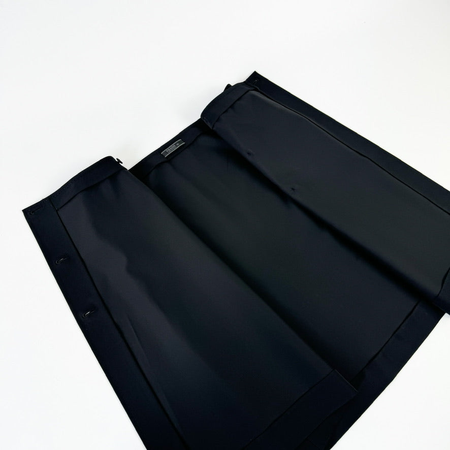 Prada Nylon Wrap Skirt 1990s