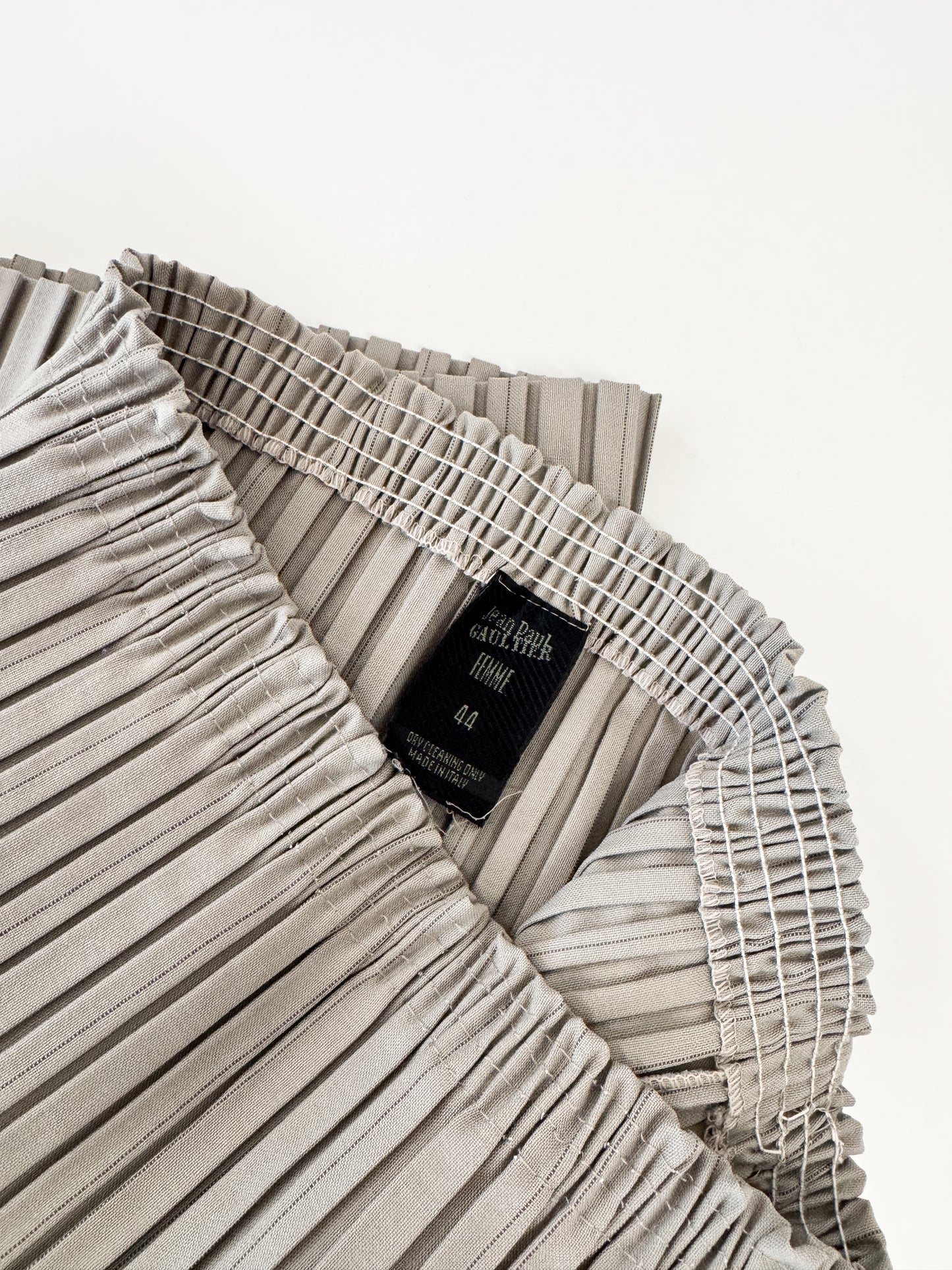Jean Paul Gaultier Pleated Pencil Skirt SS1988