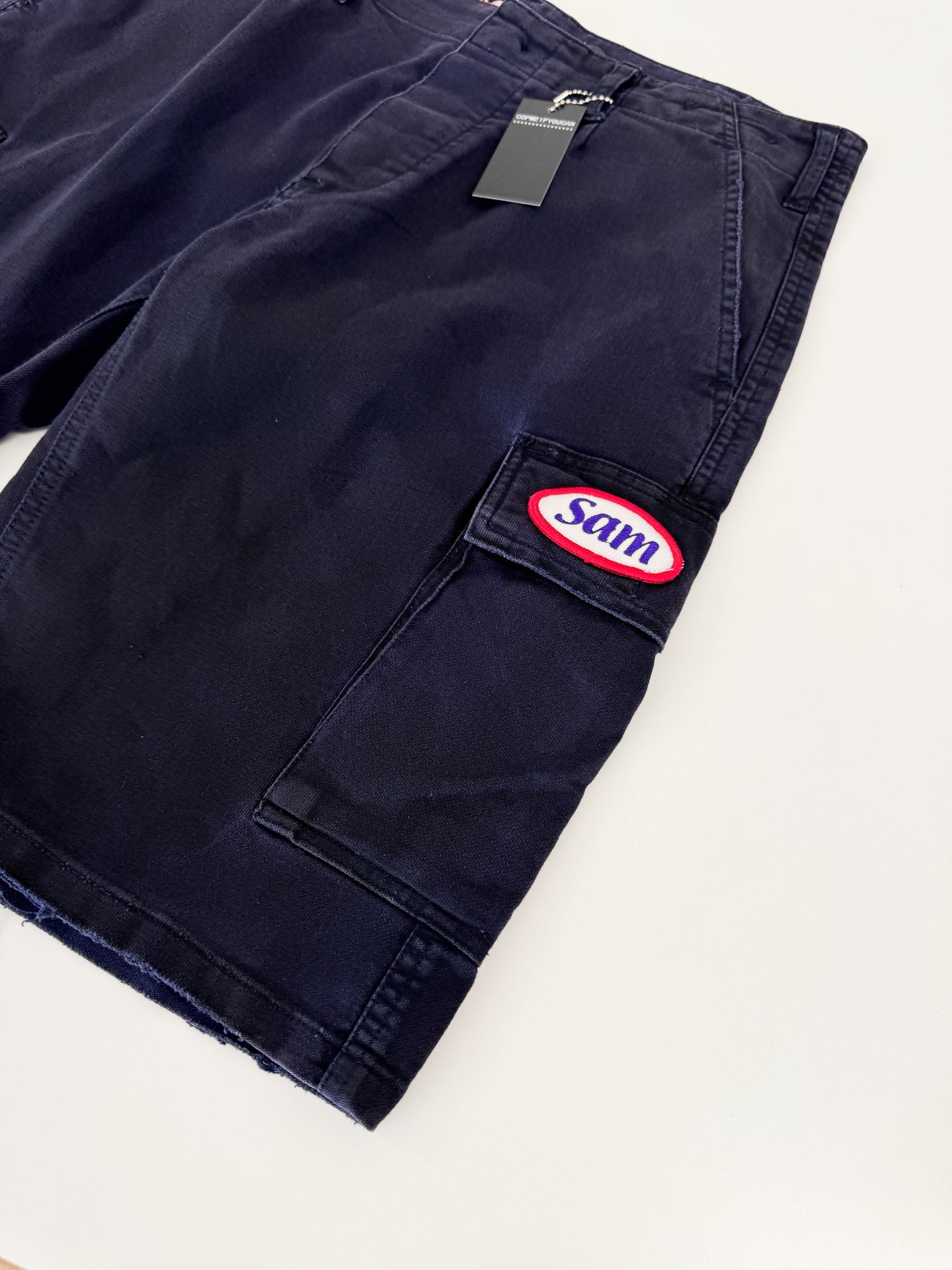Dsquared² Navy Cargo Shorts 2000s