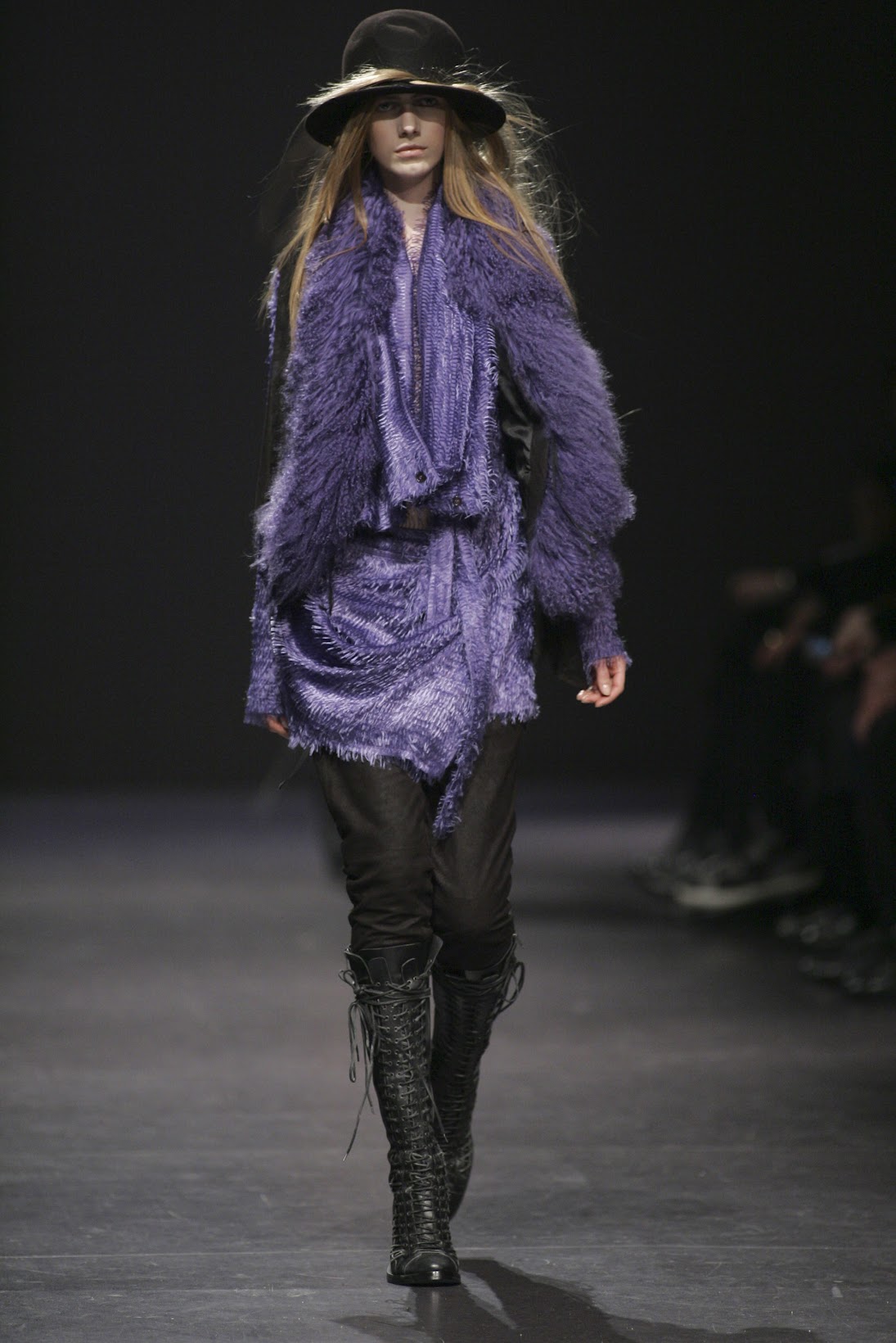 Ann Demeulemeester Triple Lace Boots FW2008