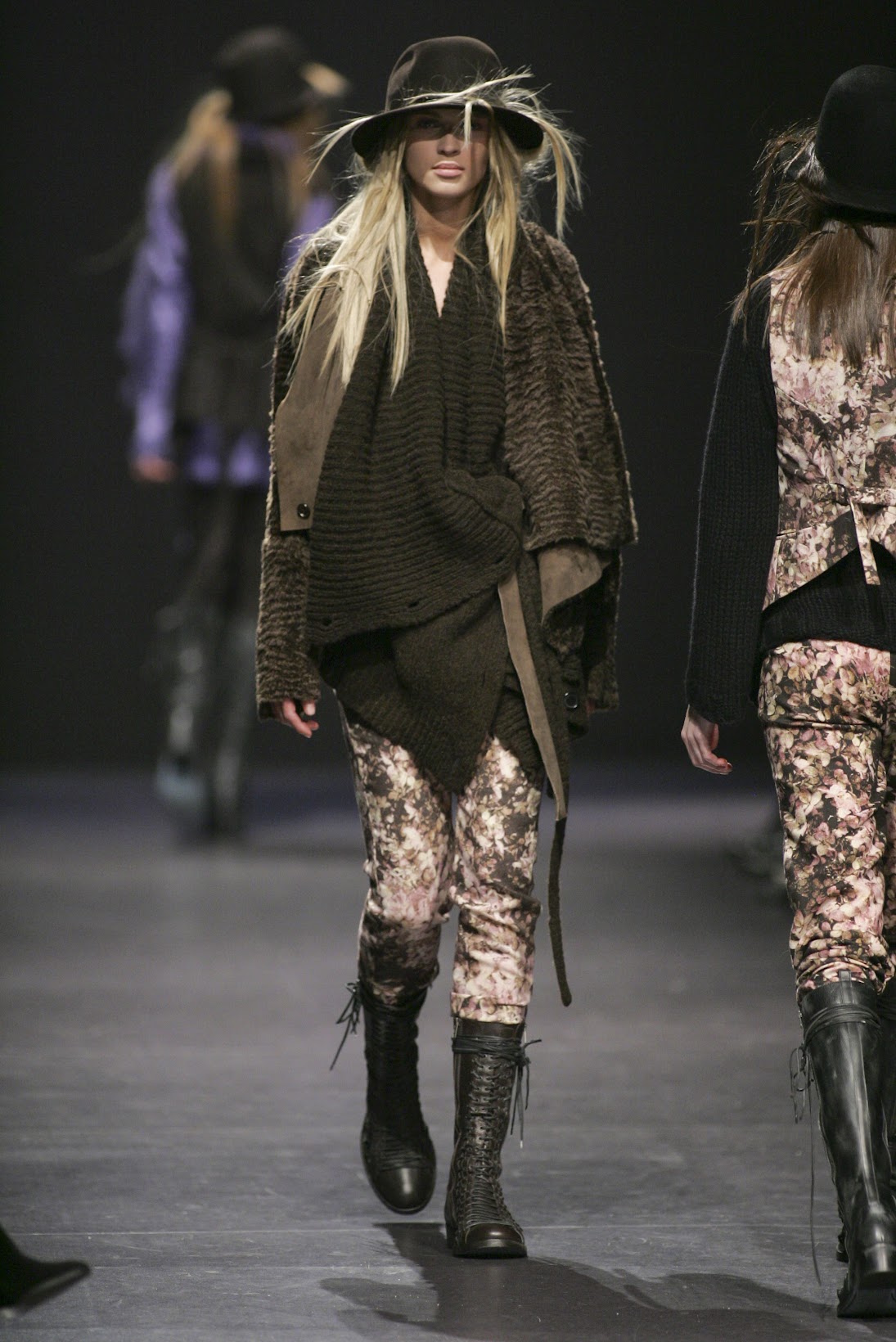 Ann Demeulemeester Triple Lace Boots FW2008