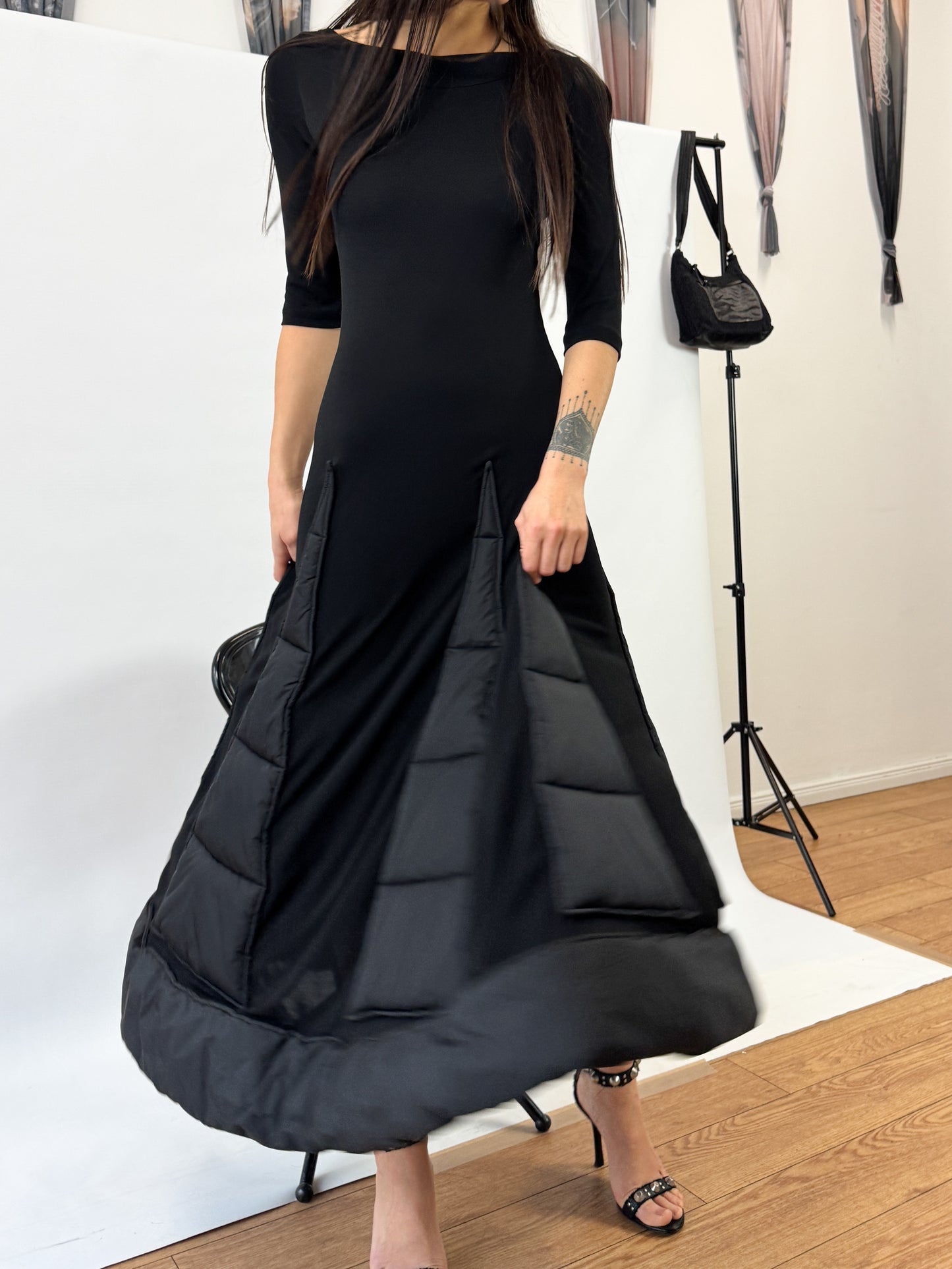 Jean Paul Gaultier Puffer Maxi Dress FW1999