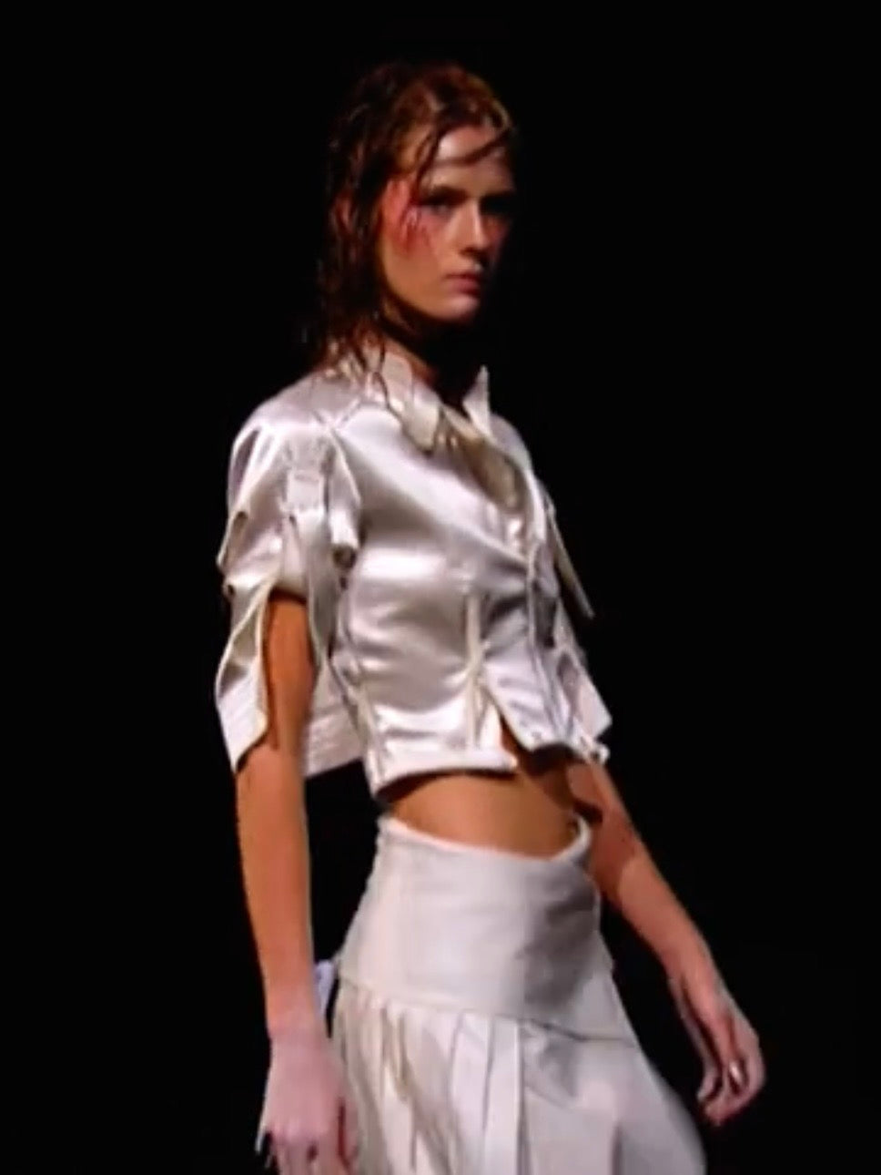 Dior by Galliano Satin Biker Runway Jacket SS2000