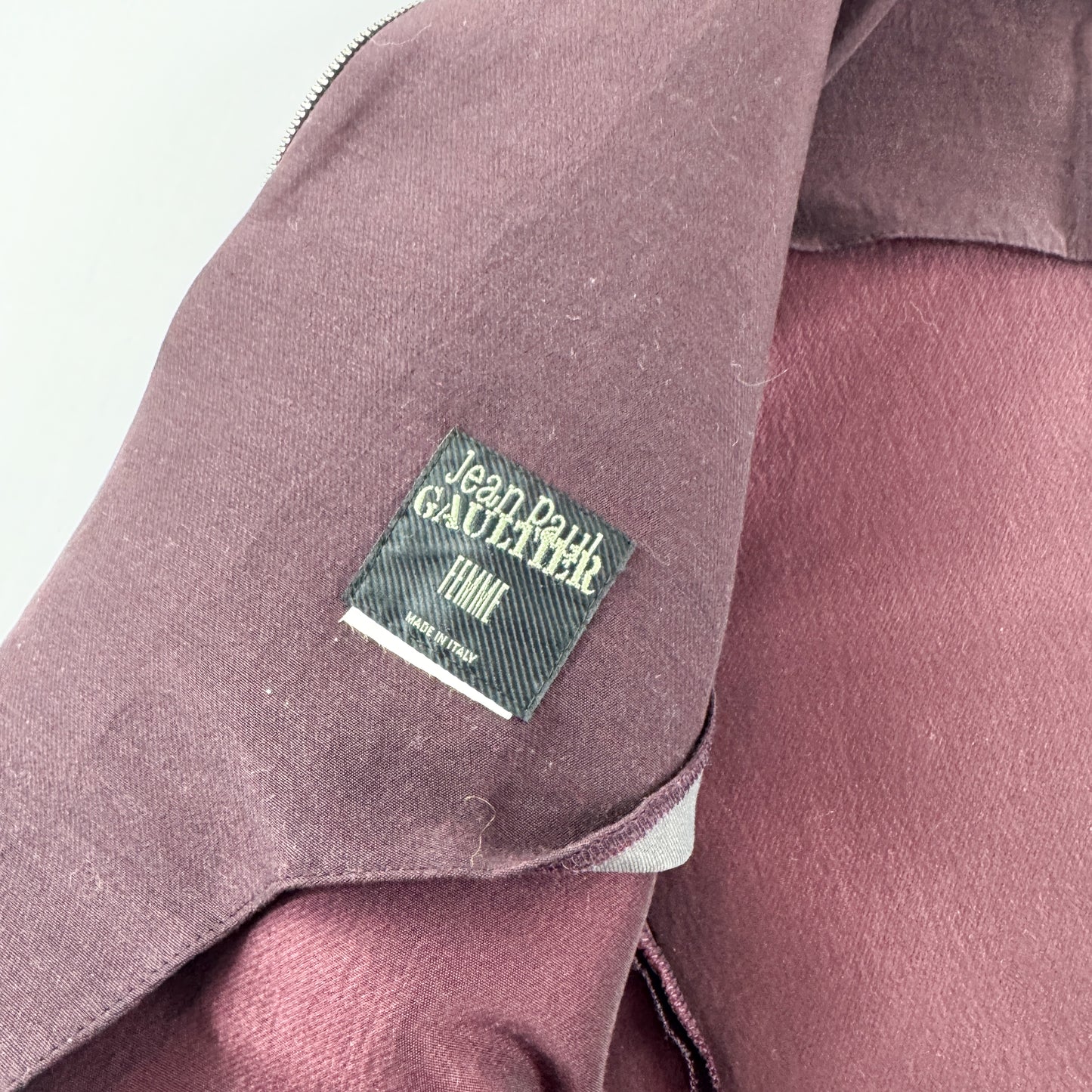 Jean Paul Gaultier Futuristic Zip-Up Jacket FW1999