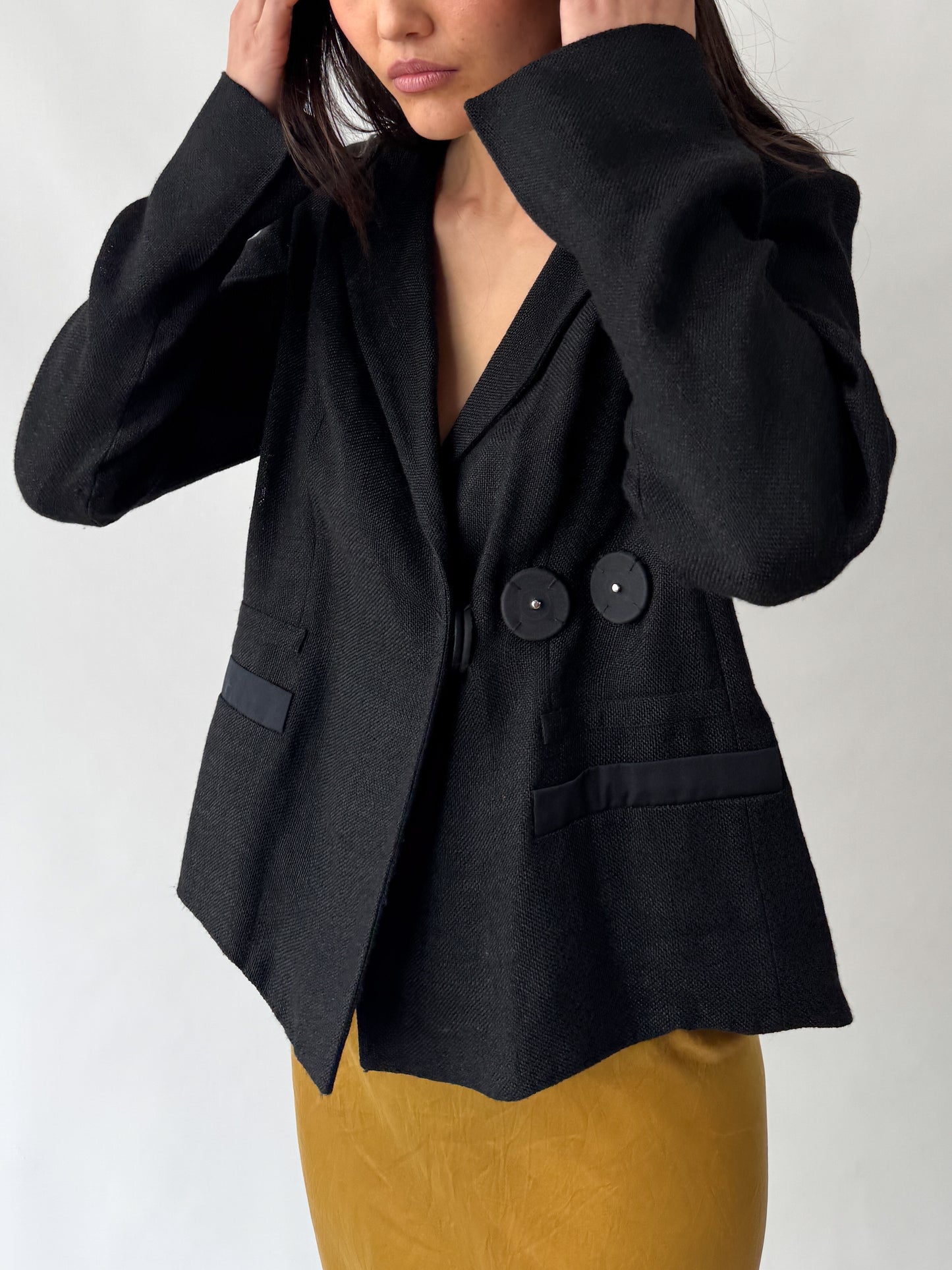 Prada Snap Button Runway Blazer SS2001