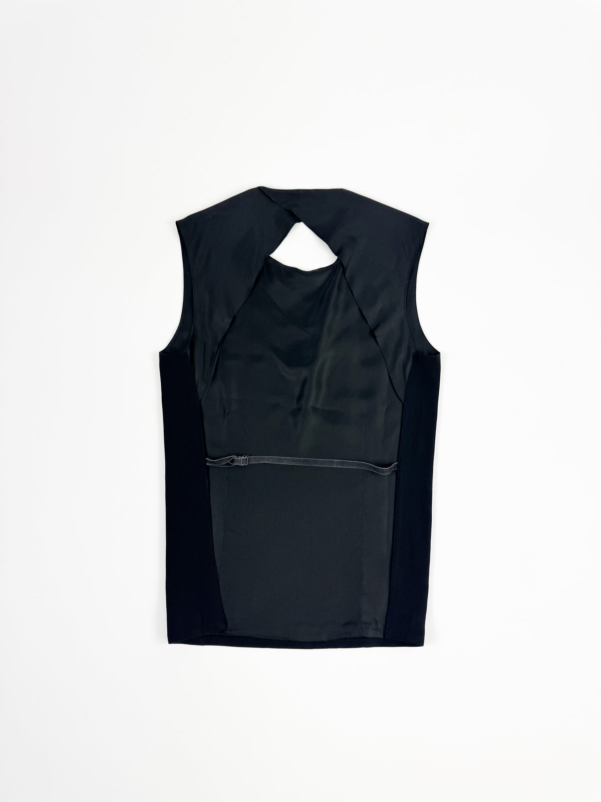 Ann Demeulemeester Backless Tailored Top with Strap 2000s