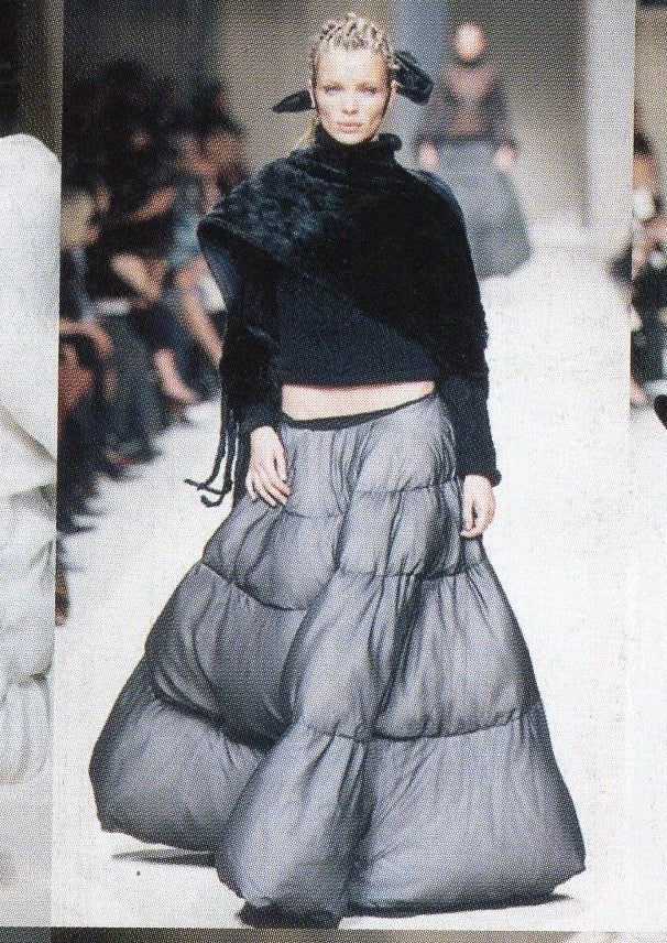 Jean Paul Gaultier Puffer Maxi Dress FW1999