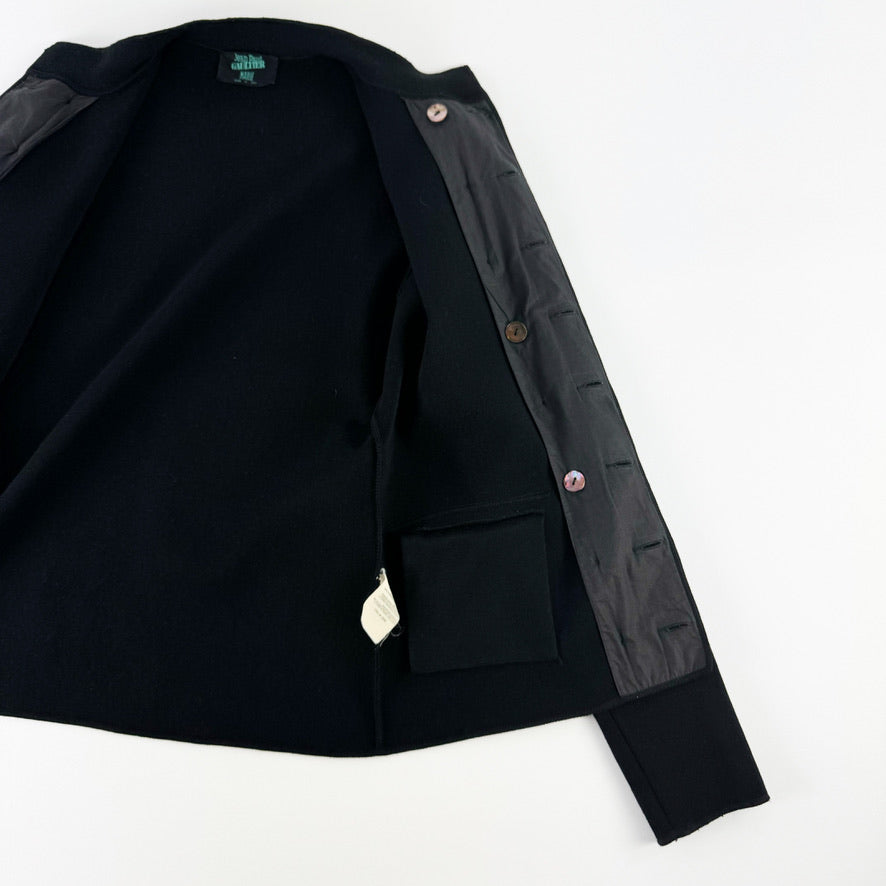 Jean Paul Gaultier Double Breasted Knit Jacket FW1995