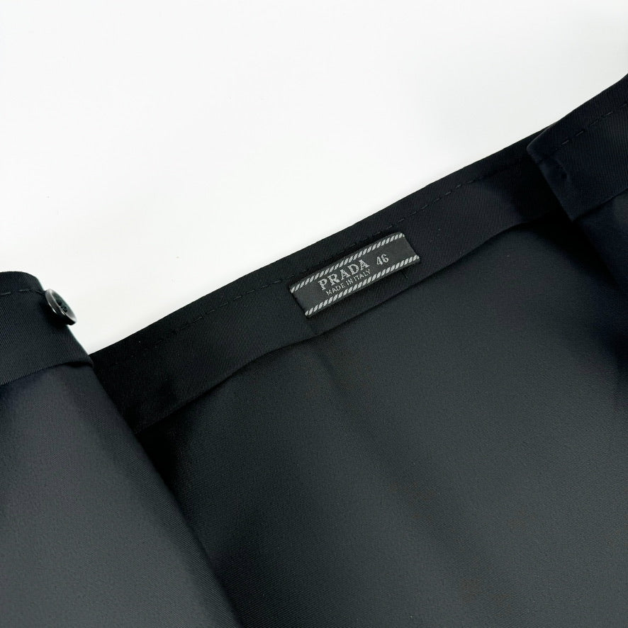 Prada Nylon Wrap Skirt 1990s
