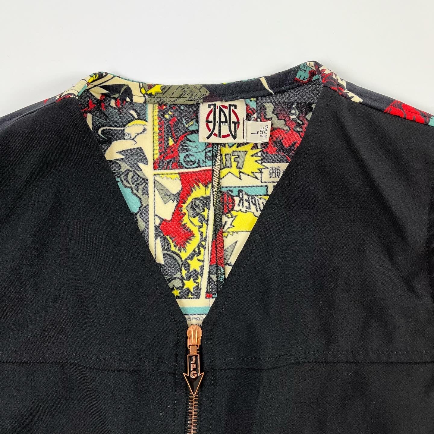 Jean Paul Gaultier Super-JPG Comic Vest FW1995