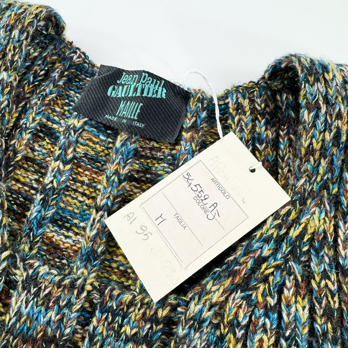 Jean Paul Gaultier Cyber Knit Tank Top FW1995
