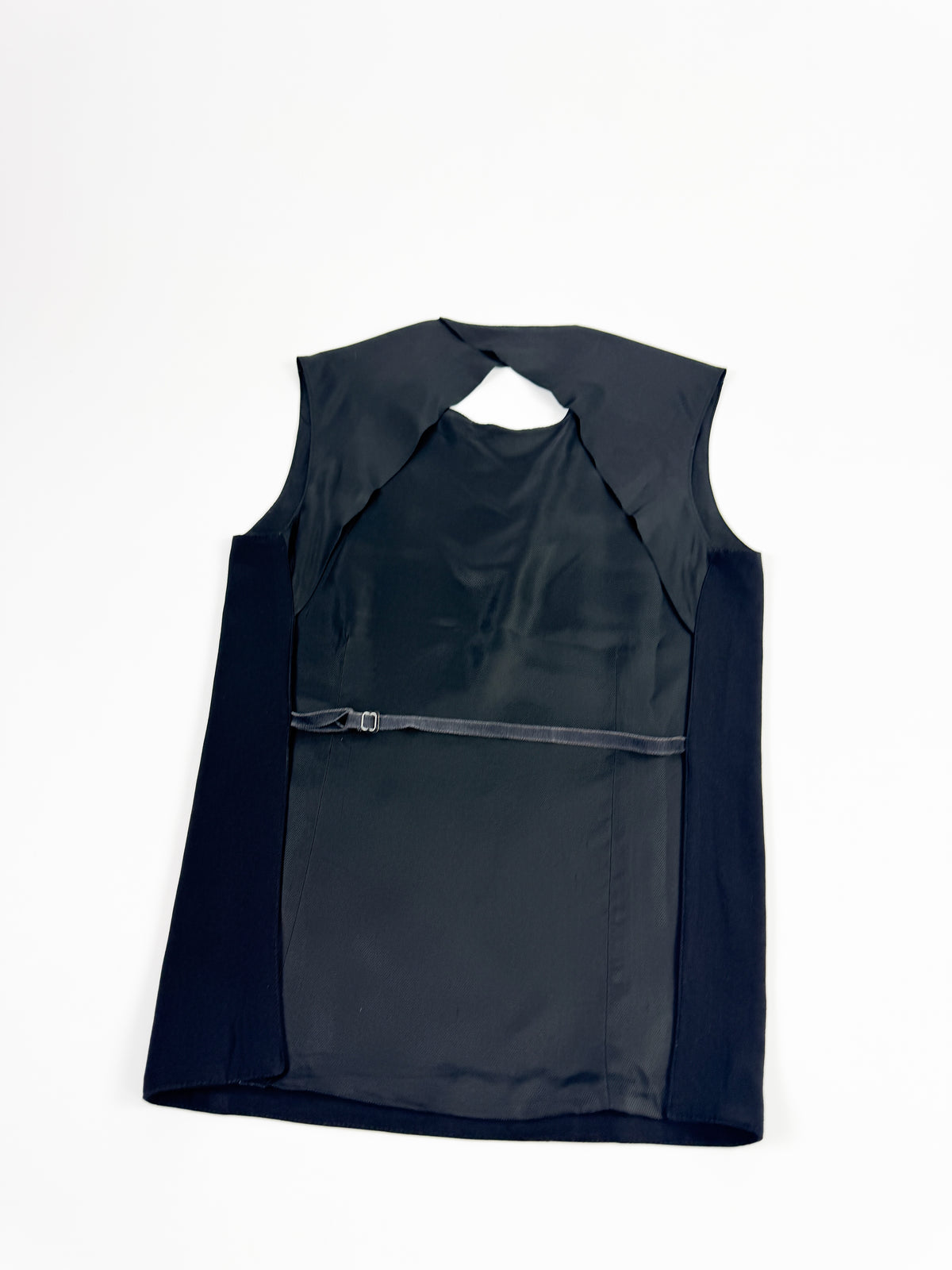 Ann Demeulemeester Backless Tailored Top with Strap 2000s