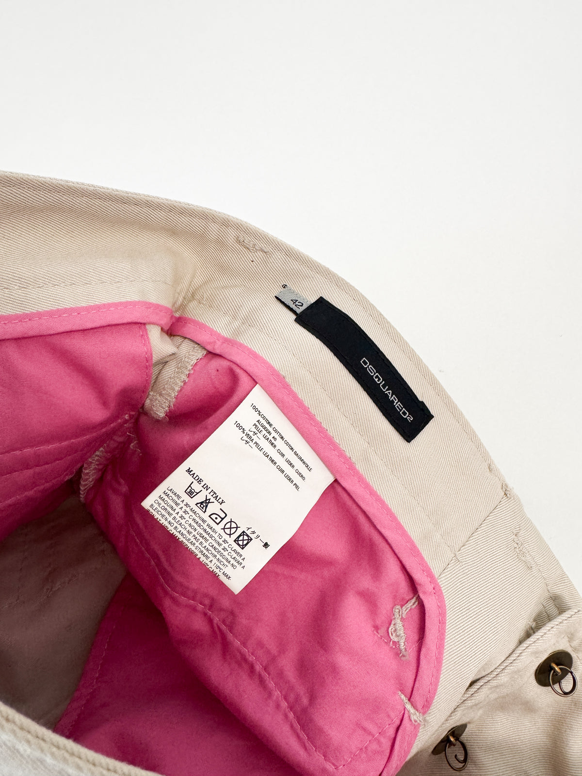 Dsquared² Western Capri Shorts SS2006