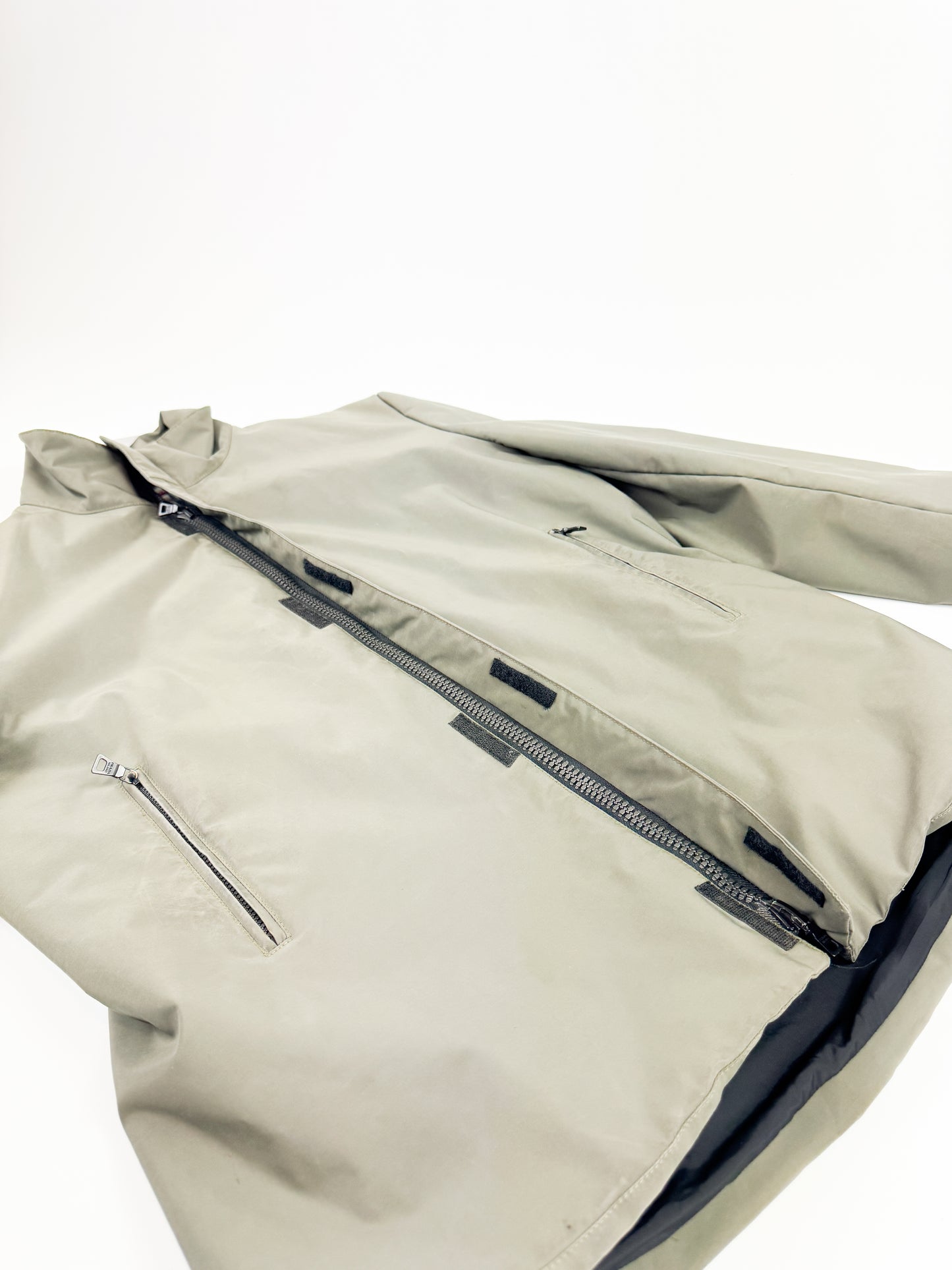 Prada Khaki Ski Puffer Jacket 1990s