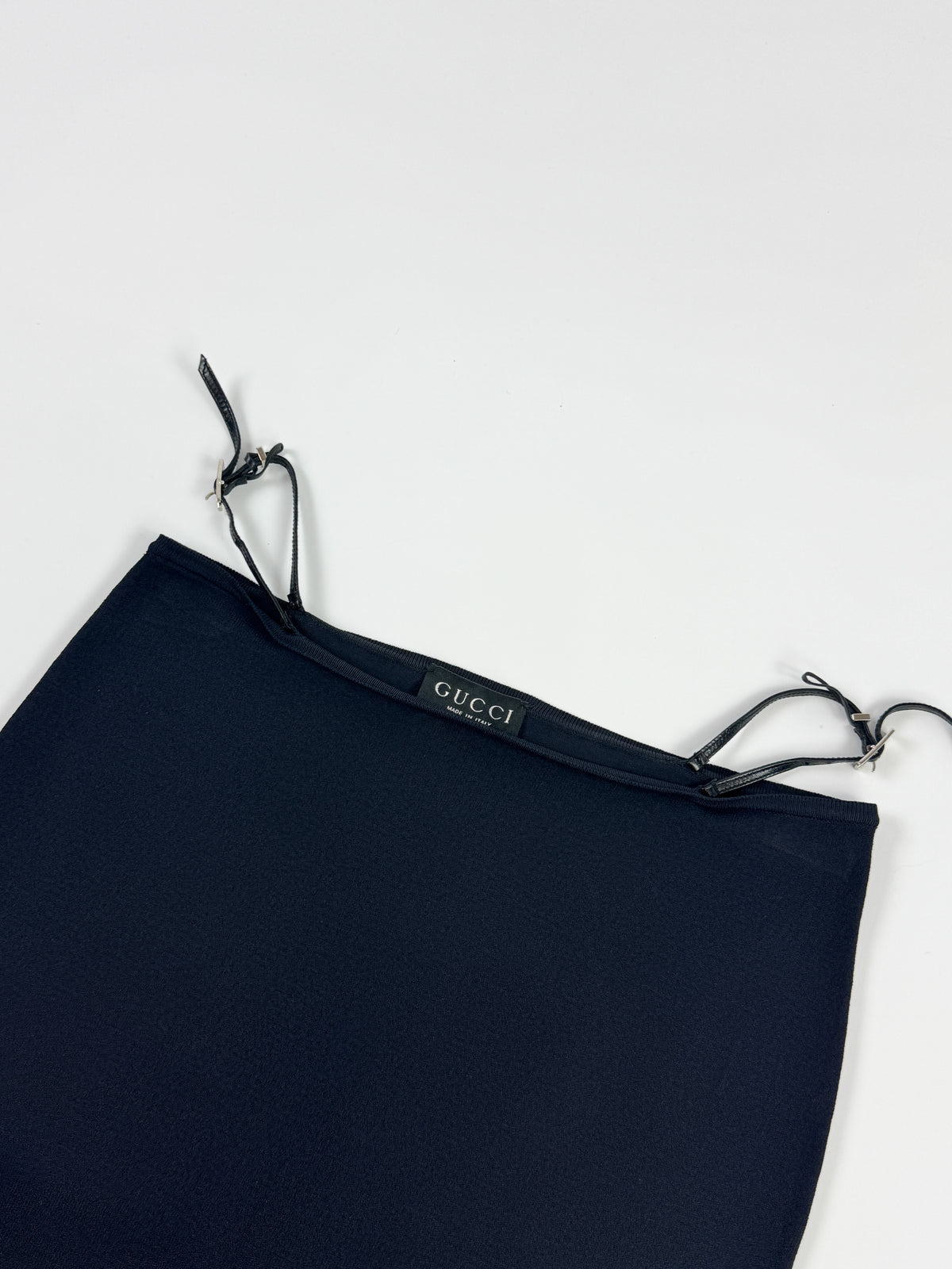 Gucci G-String Stretch Pencil Skirt SS1998