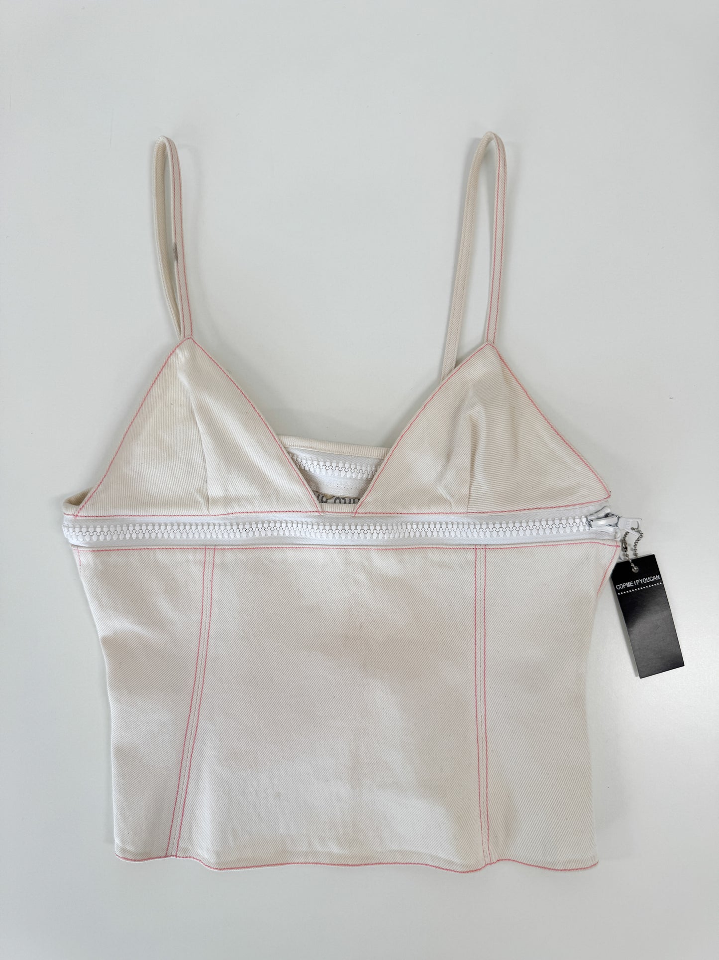 Miu Miu 2-in-1 Denim Top SS2000