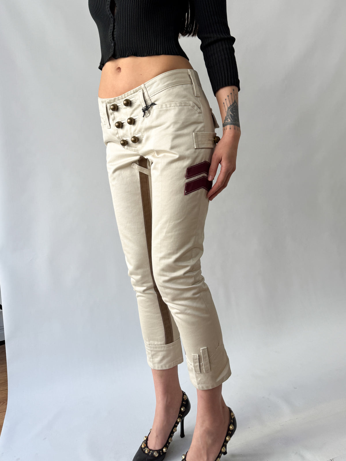 Dsquared² Western Capri Shorts SS2006