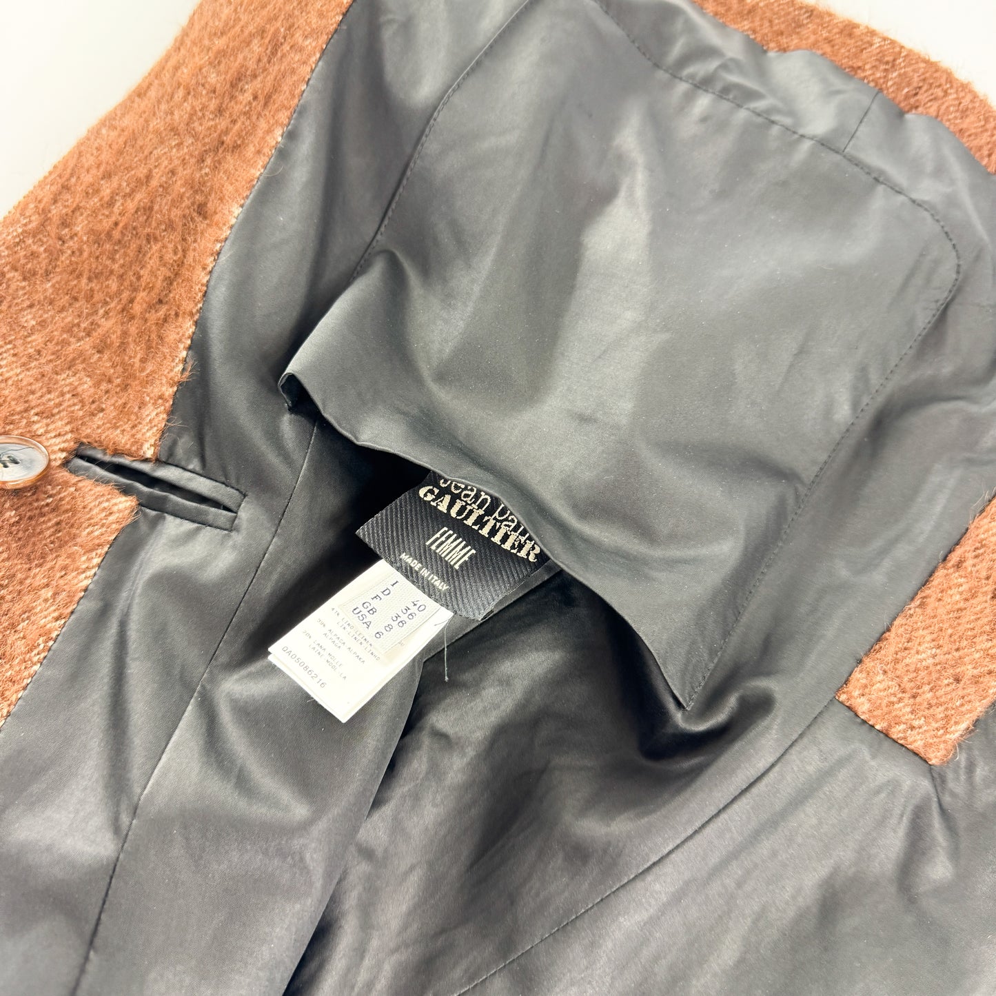 Jean Paul Gaultier Reversible Blazer Jacket 2003