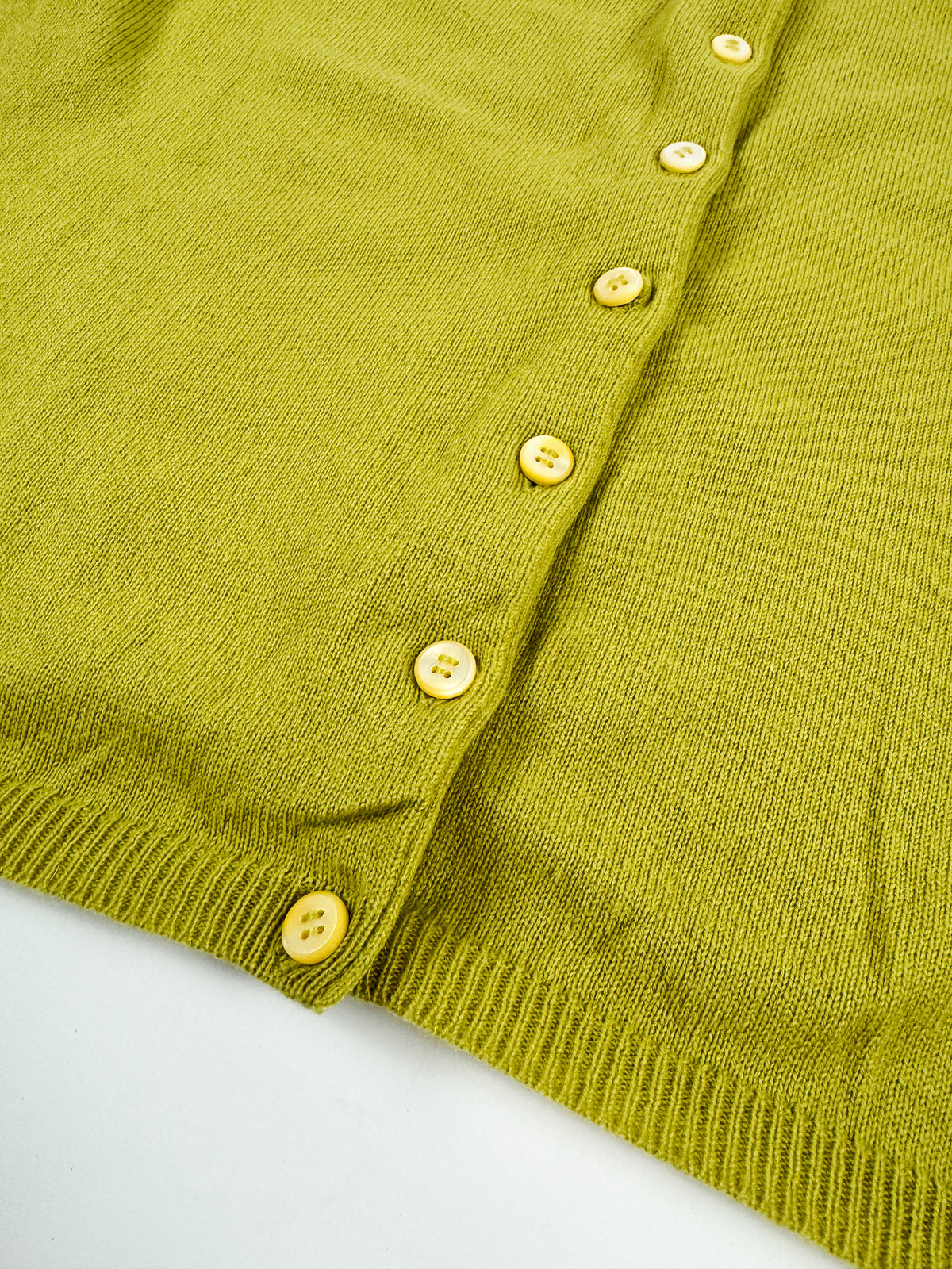 Prada Cashmere Button Up Top FW1996