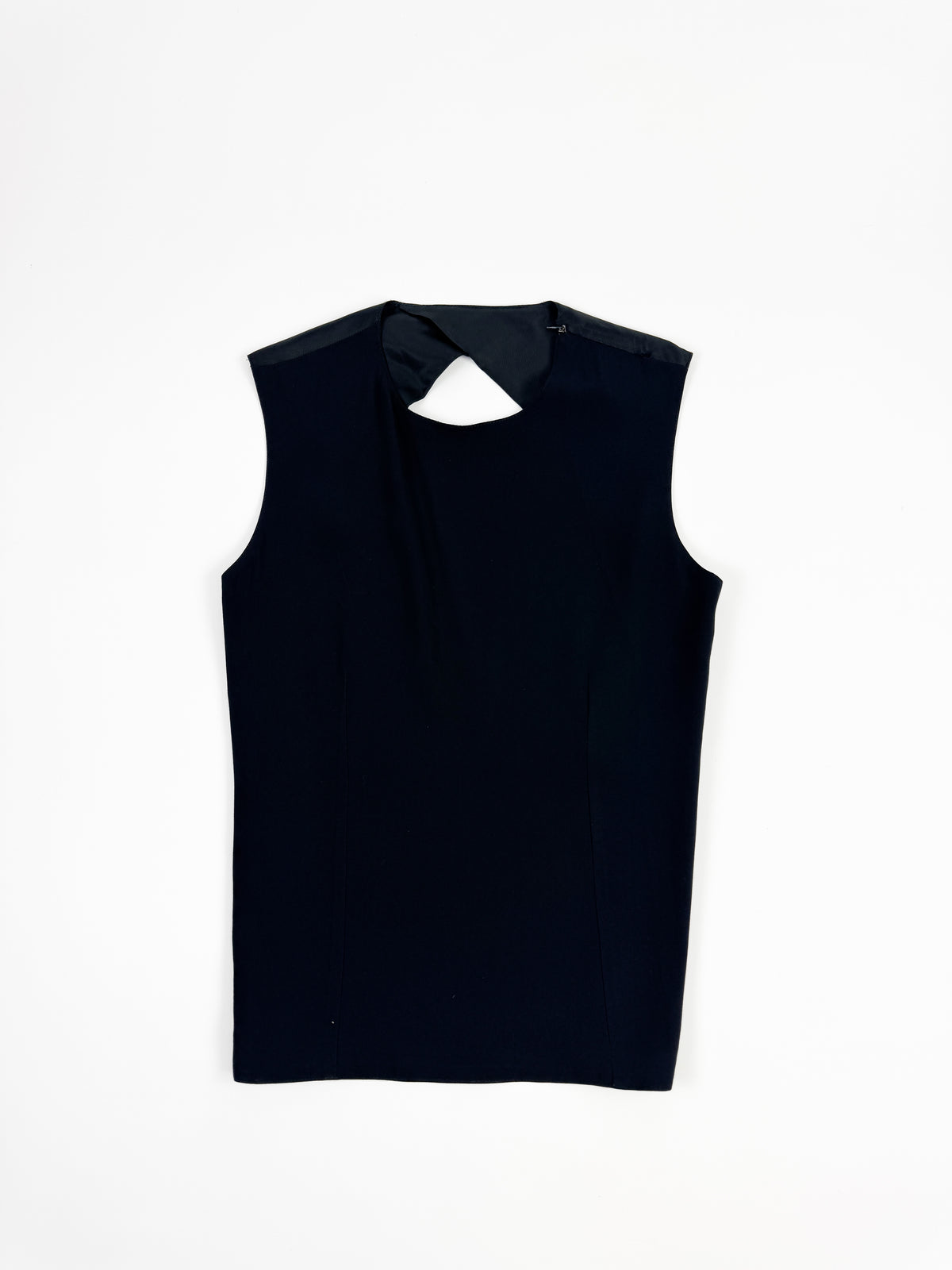 Ann Demeulemeester Backless Tailored Top with Strap 2000s