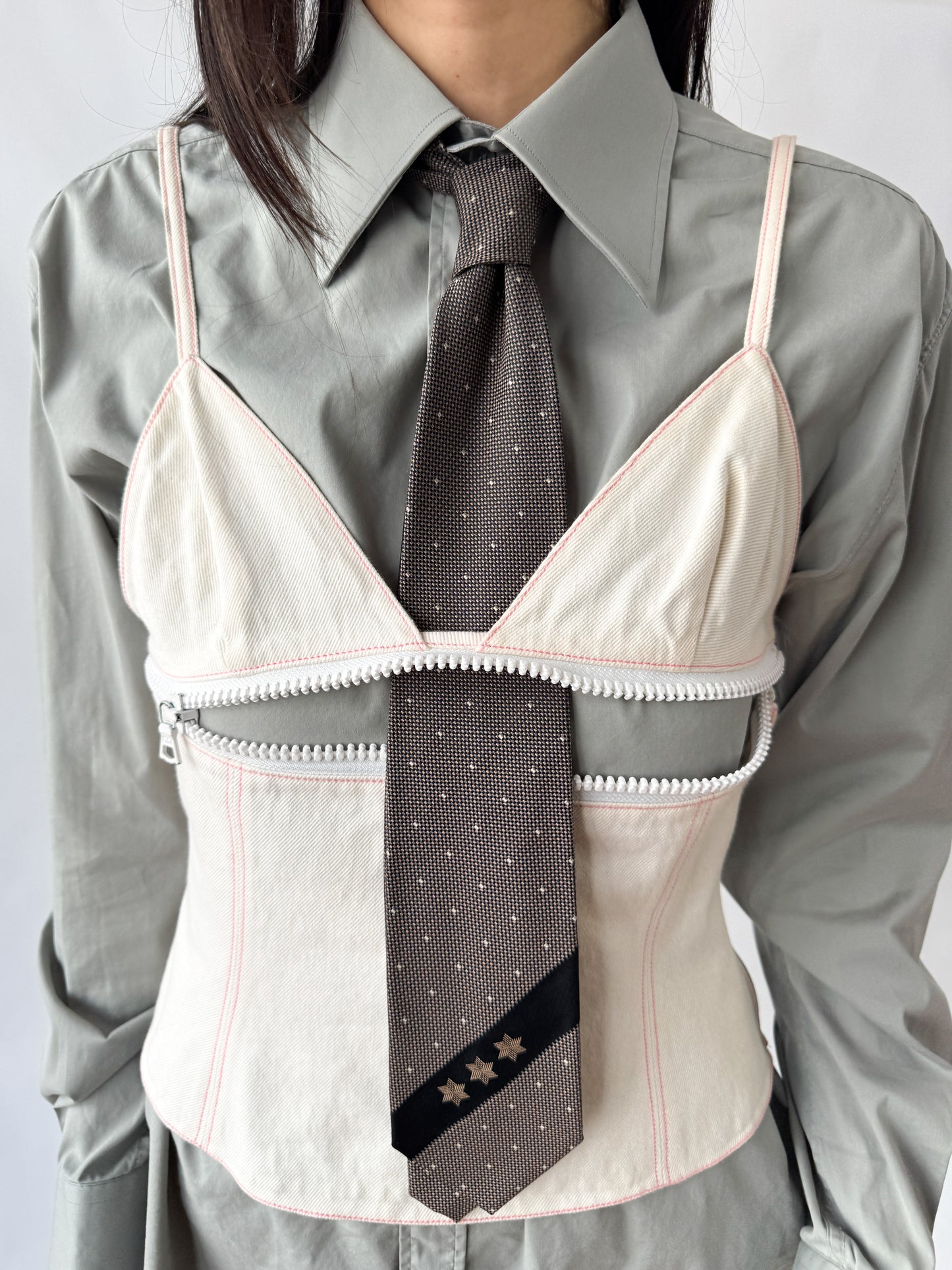 Jean Paul Gaultier Three Star Tie 1990s