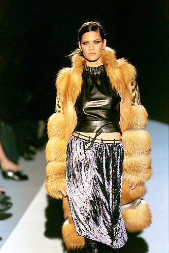 Gucci by Tom Ford Purple Velvet Mary Jane’s FW1999