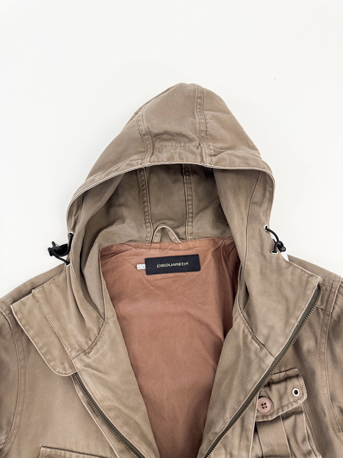Daquared² Multi-Pocket Cargo Jacket FW2004