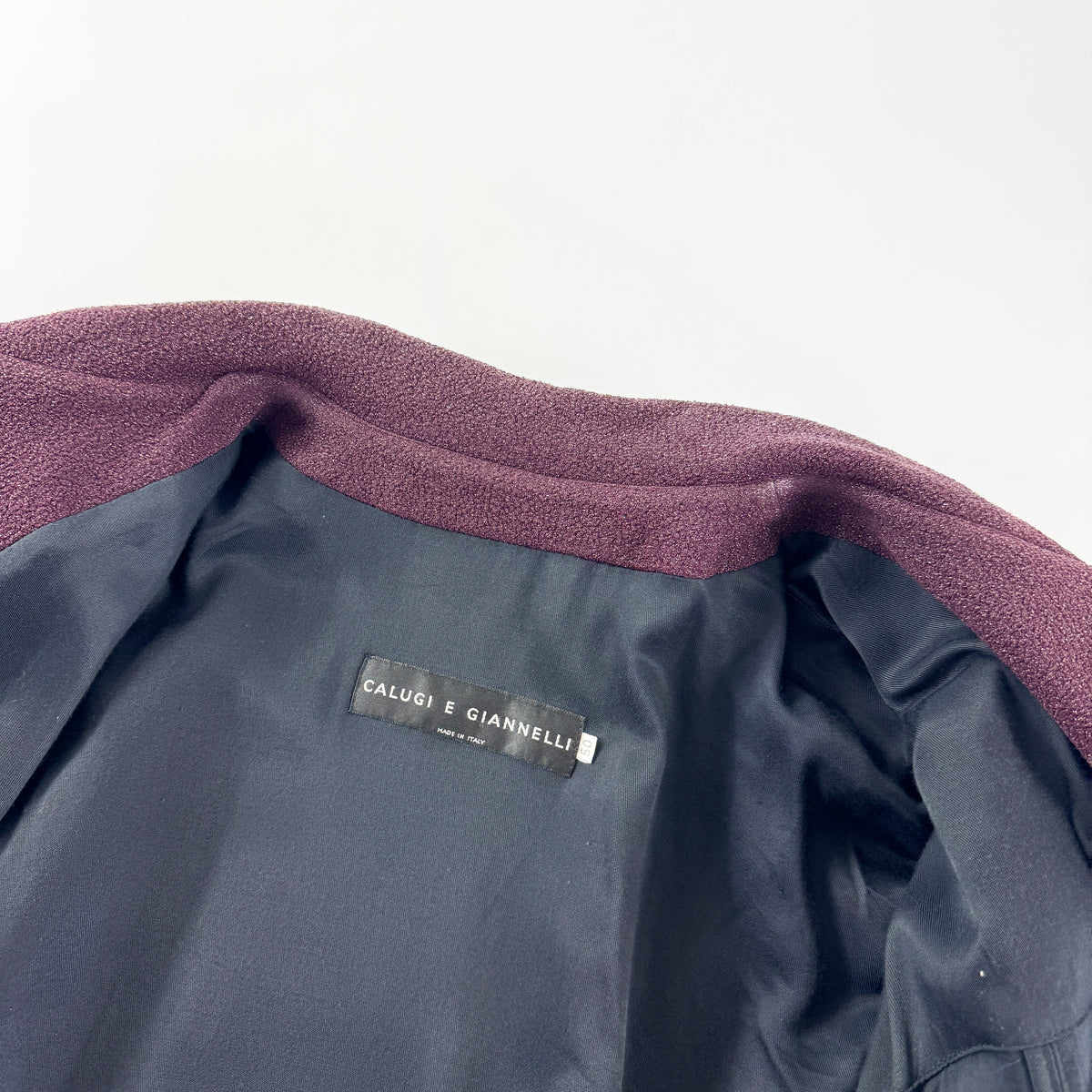 Calugi e Giannelli “Nightclubbing” Belted Rayon Jacket 1980s