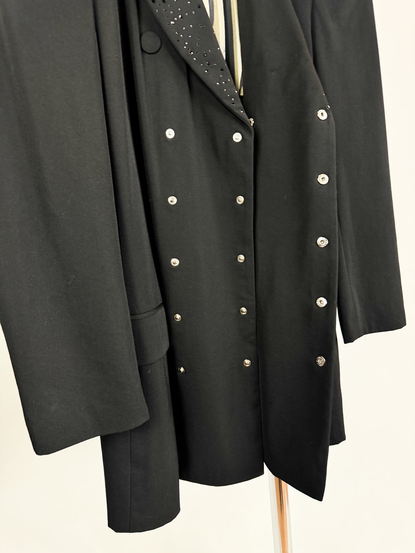 Jean Paul Gaultier Runway Rhinestone Double-Breasted Blazer FW1995