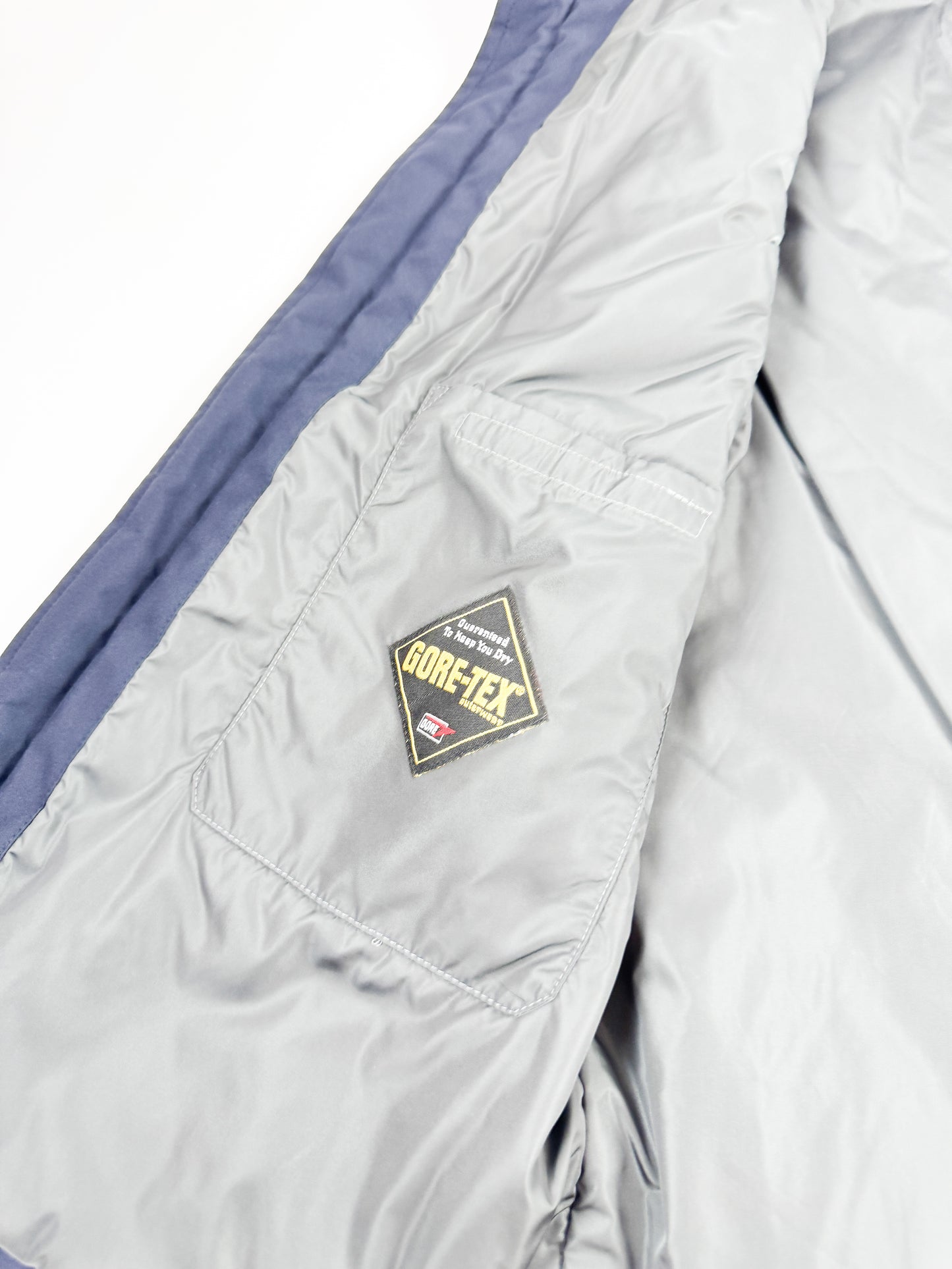 Prada Men's Navy Blue Nylon Vest 2000s