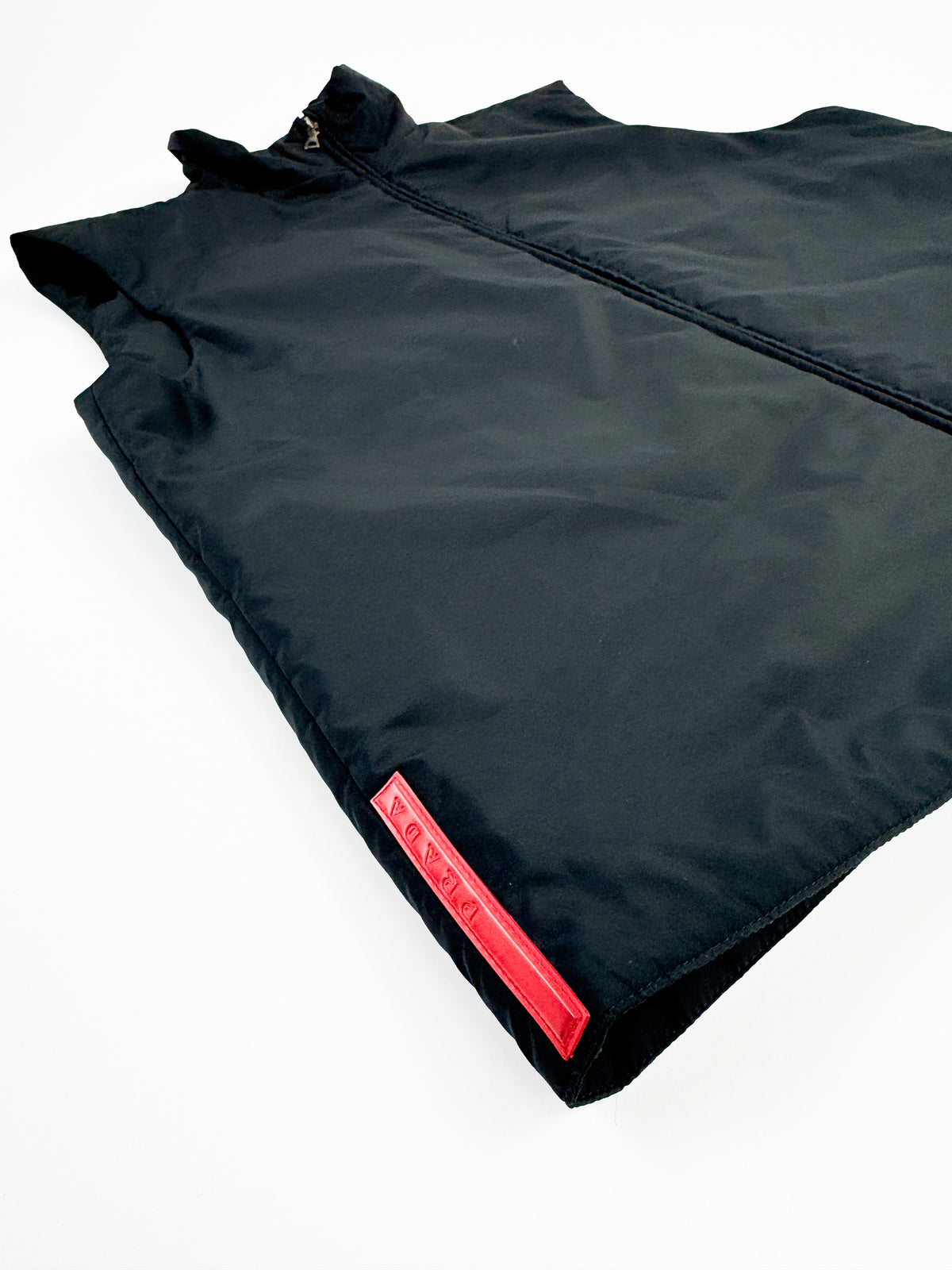 Prada Men's Linea Rossa Padded Nylon Vest 1990s