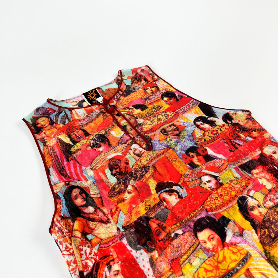 Jean Paul Gaultier "Cultures of the World" Mesh Top SS2003