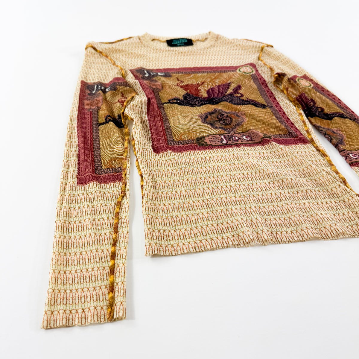 Jean Paul Gaultier Phoenix Mesh Long Sleeve SS1994