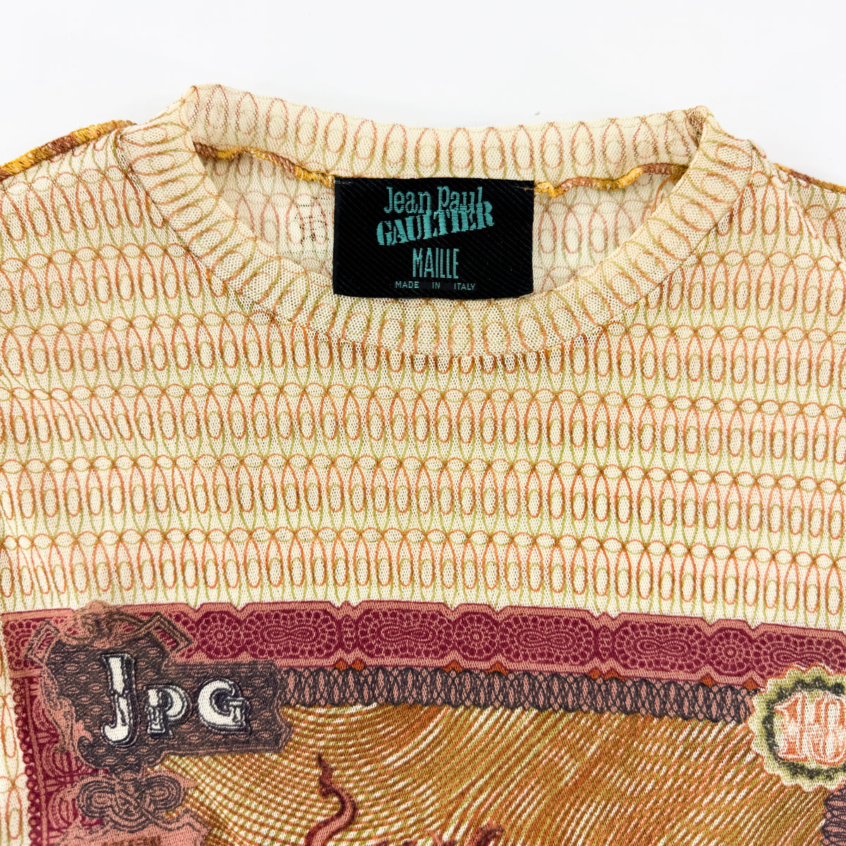 Jean Paul Gaultier Phoenix Mesh Long Sleeve SS1994