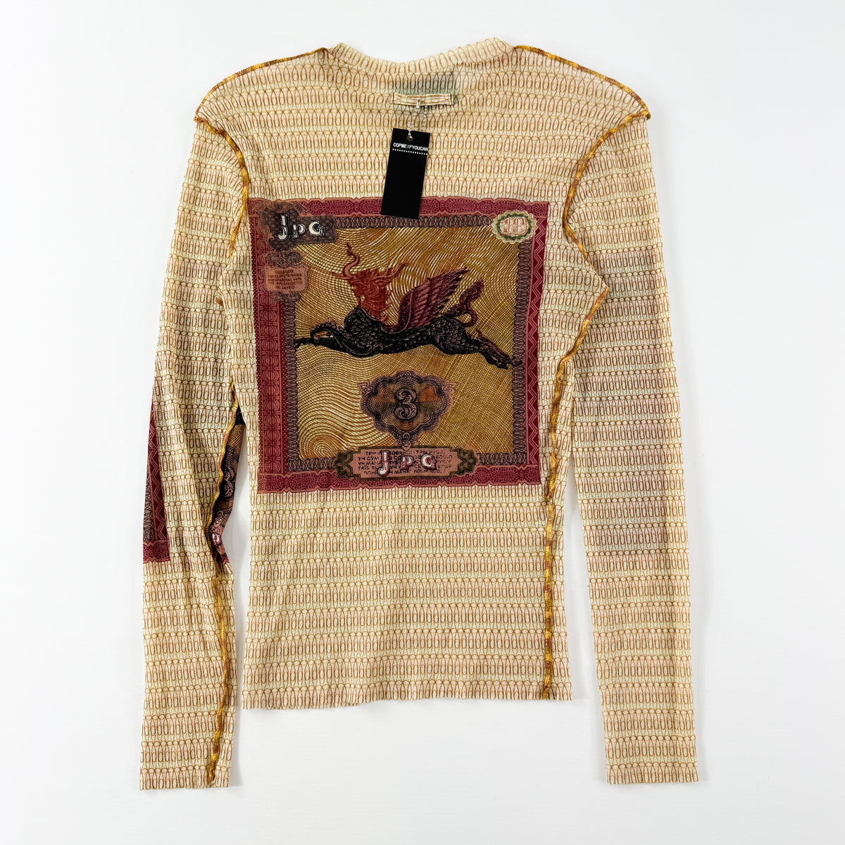 Jean Paul Gaultier Phoenix Mesh Long Sleeve SS1994