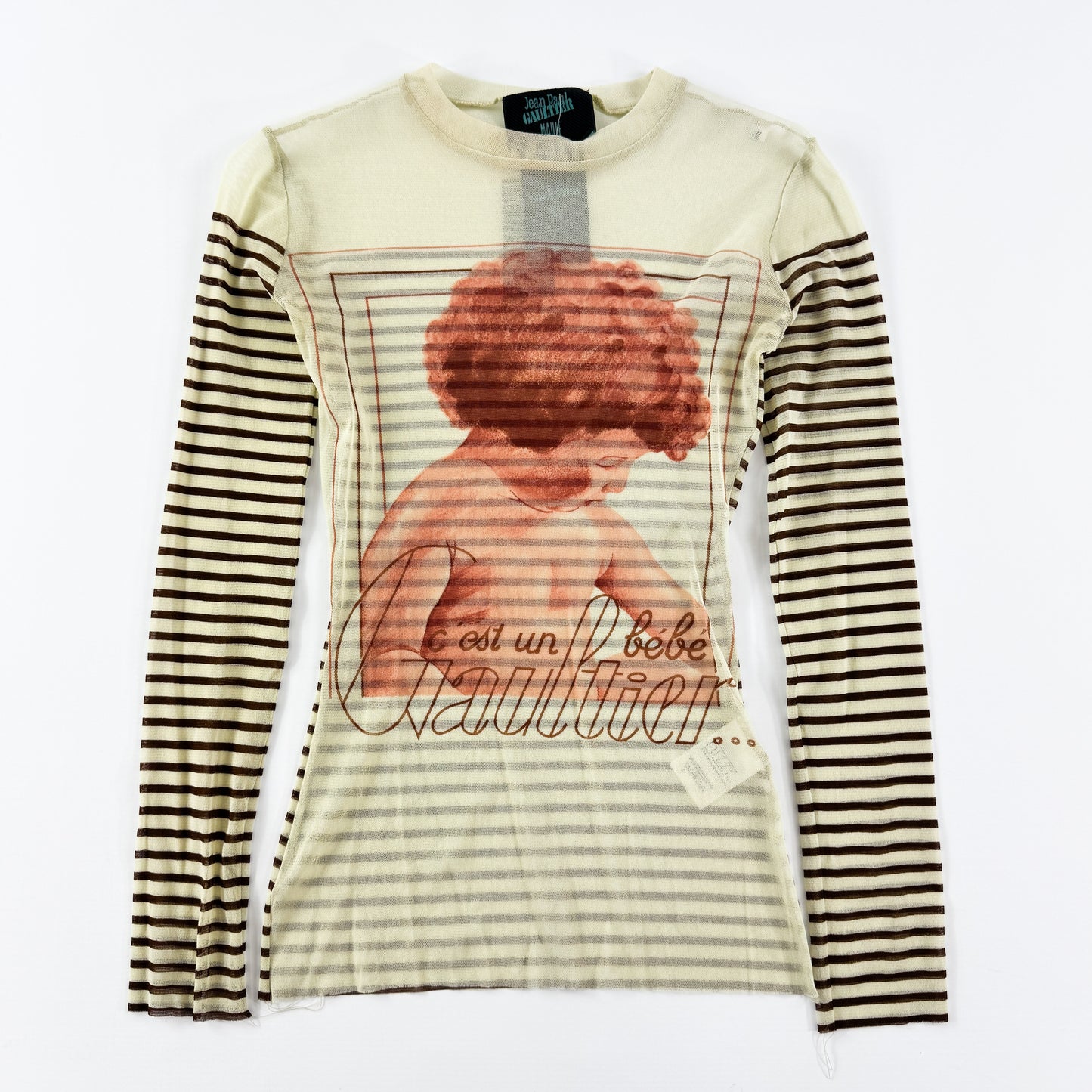Jean Paul Gaultier Bébé Mesh Long Sleeve SS1995