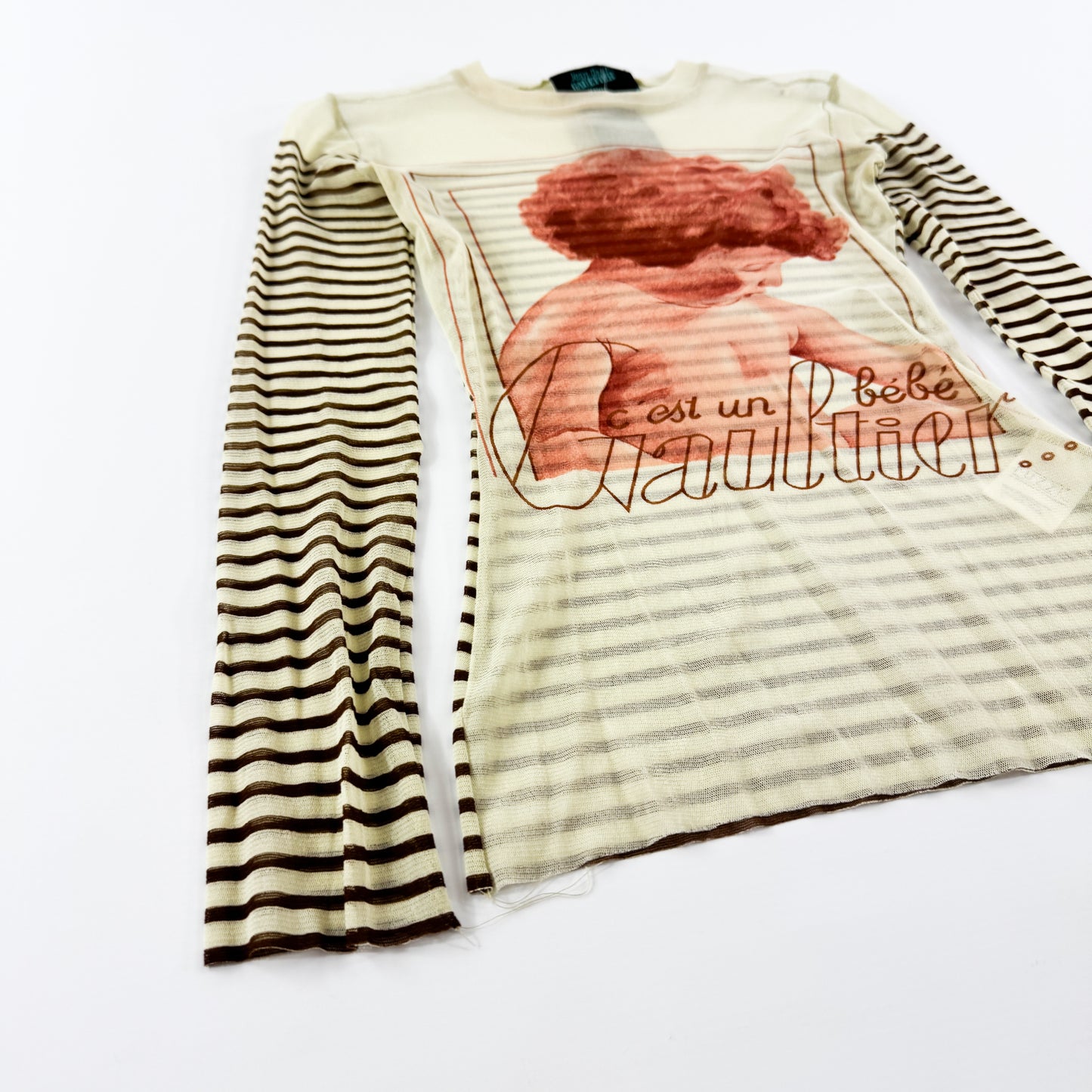 Jean Paul Gaultier Bébé Mesh Long Sleeve SS1995