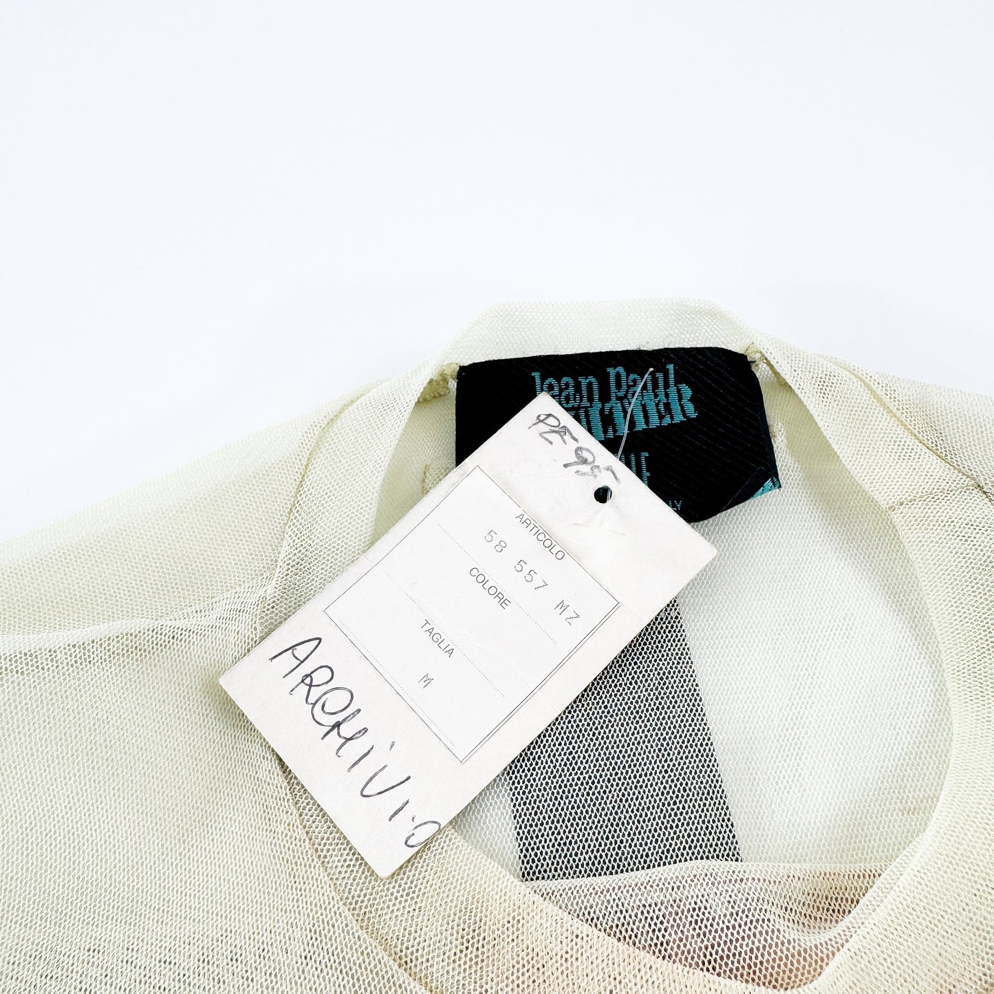 Jean Paul Gaultier Bébé Mesh Long Sleeve SS1995